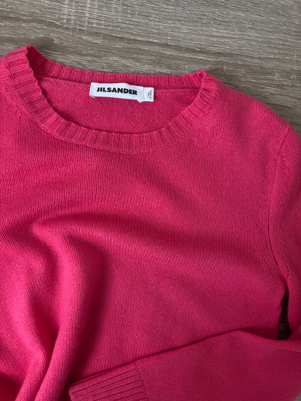 Bluză luxury JIL SANDER din 100% cașmir calitativ ( mărimea 34/XS)