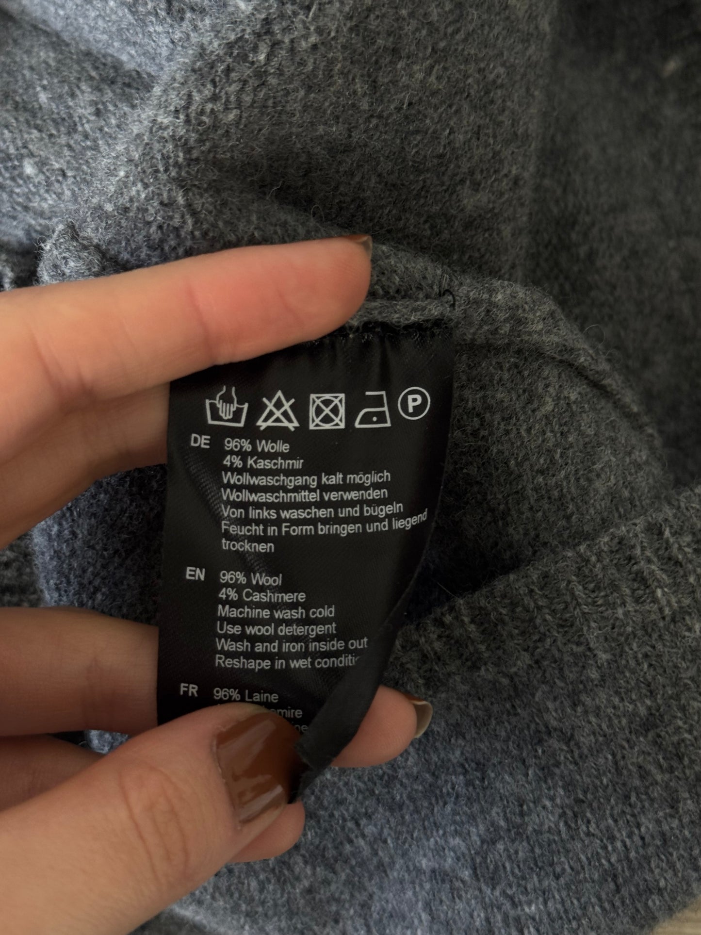 Pulover din lână și cașmir, mărimea S/M