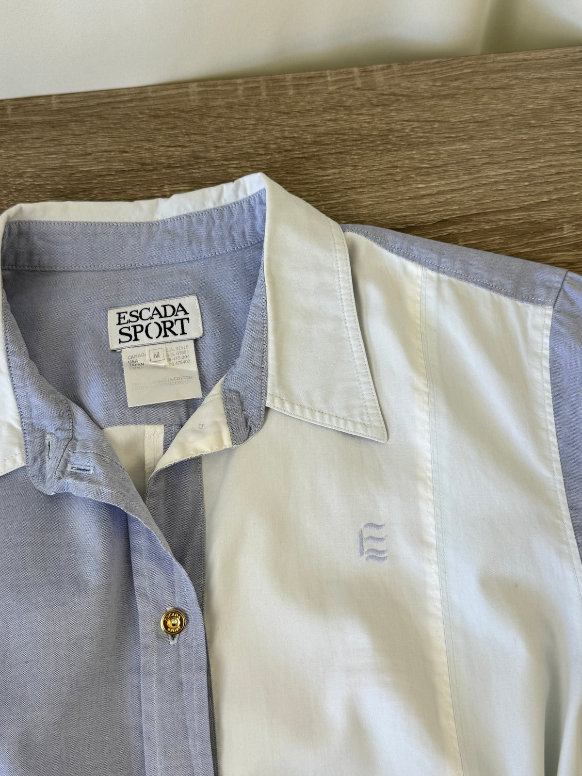 Cămașă premium ESCADA din 100% bumbac ( mărimea M/L)