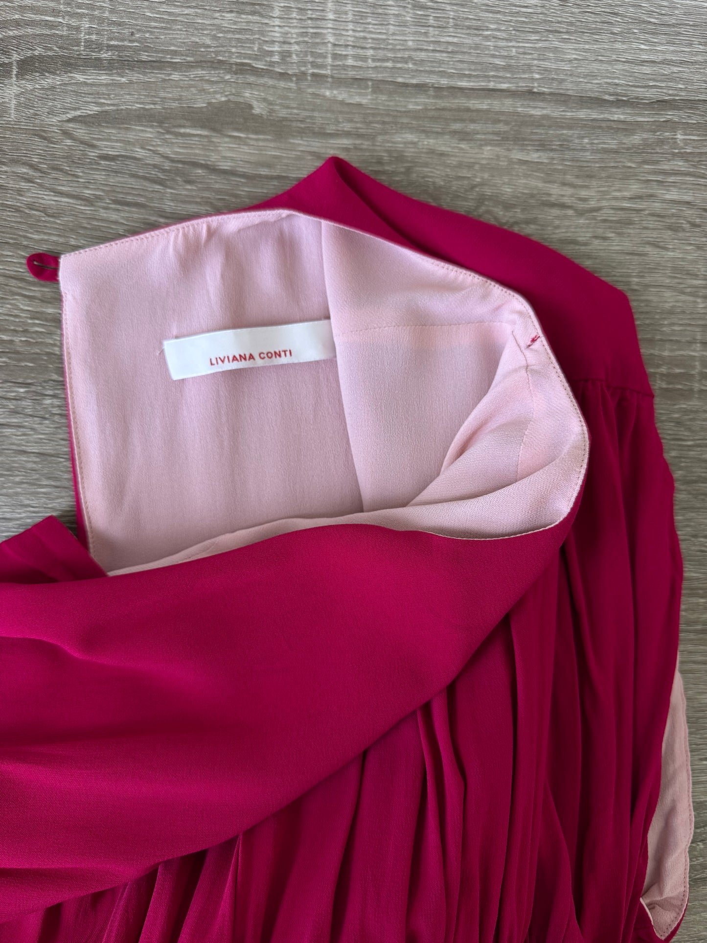 Rochie premium LIVIANA CONTI de gală cu talie marcata, spate decupat( marimea S-s