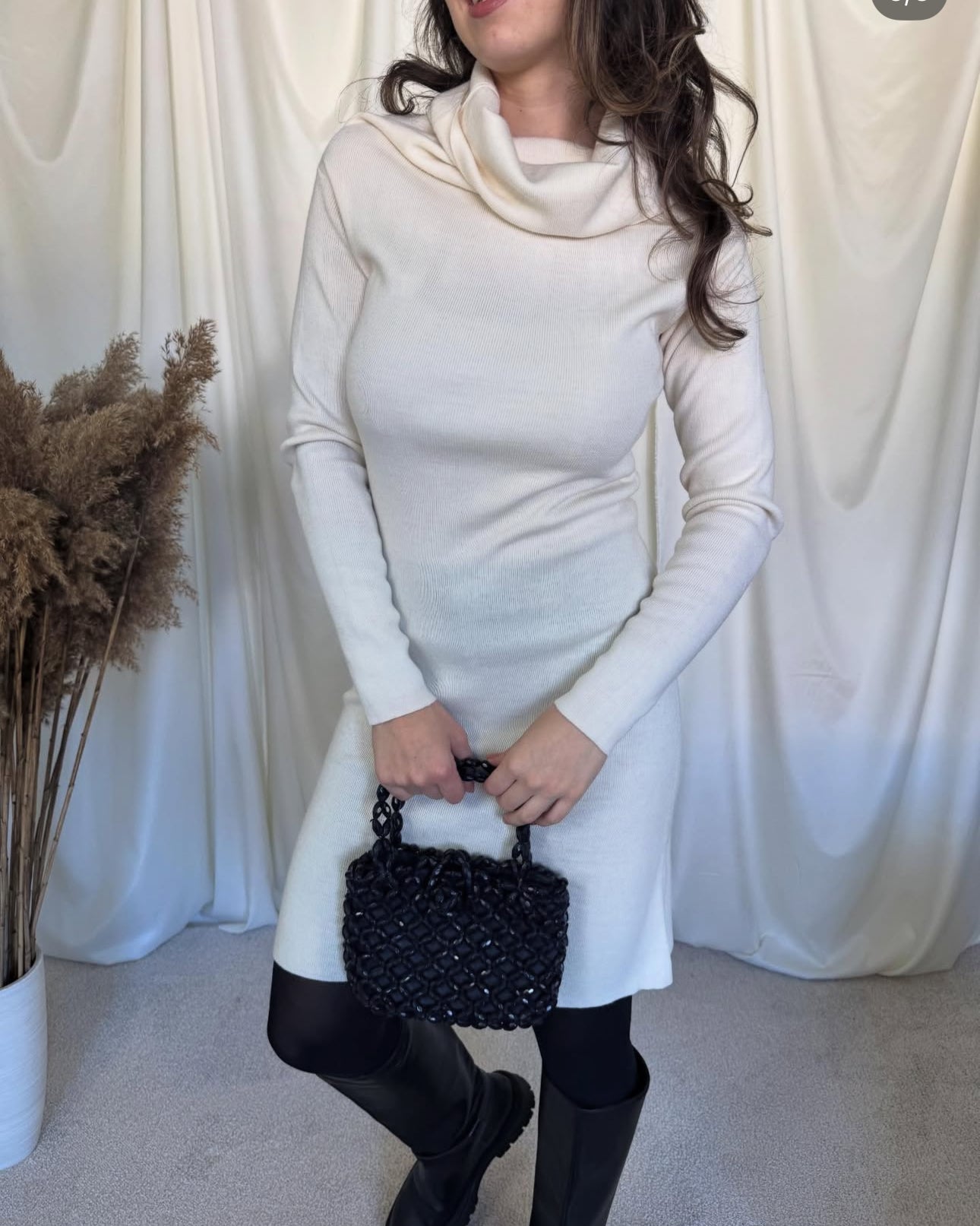 Rochie tricot STEFANEL din 50% lână( mărimea s)