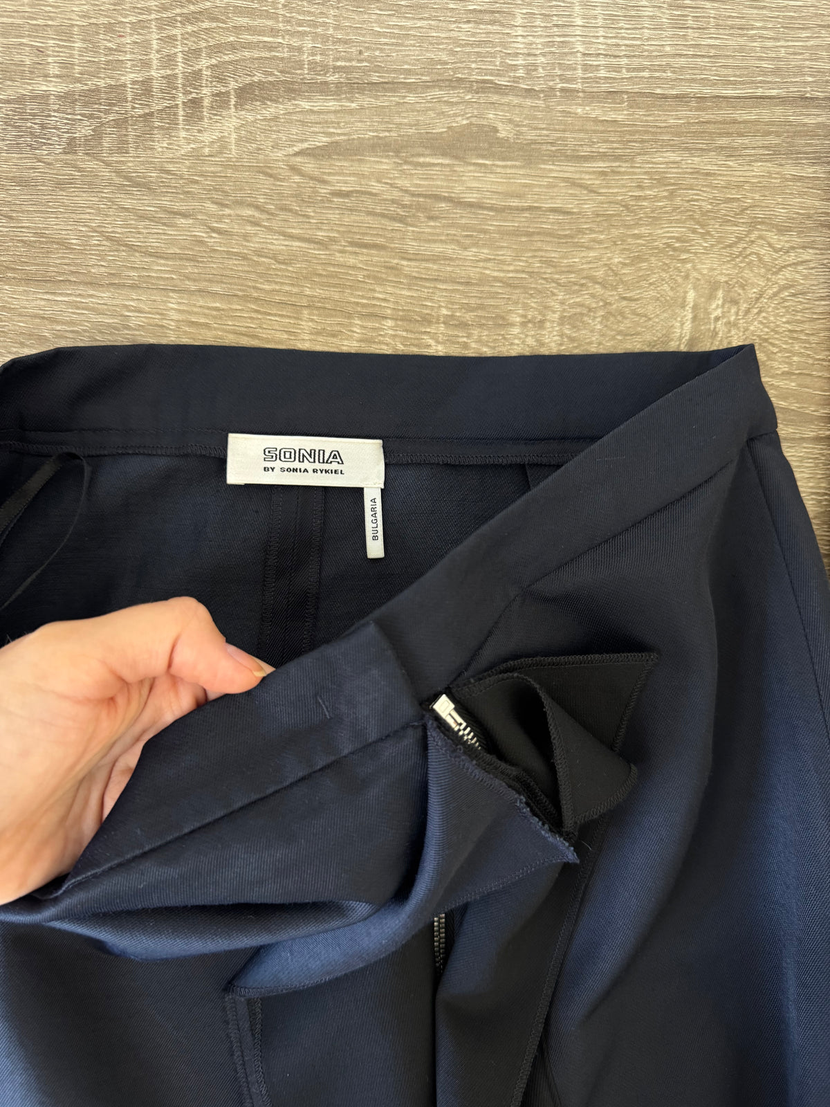 Fusta premium Sonia RYKIEL cu talie medie ( mărimea S-S/M)