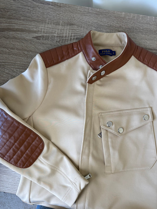 (RESTOCK) Jacheta Polo RALPH LAUREN cu detalii din piele naturala și nasturi inscripționați
(Mărimea S)