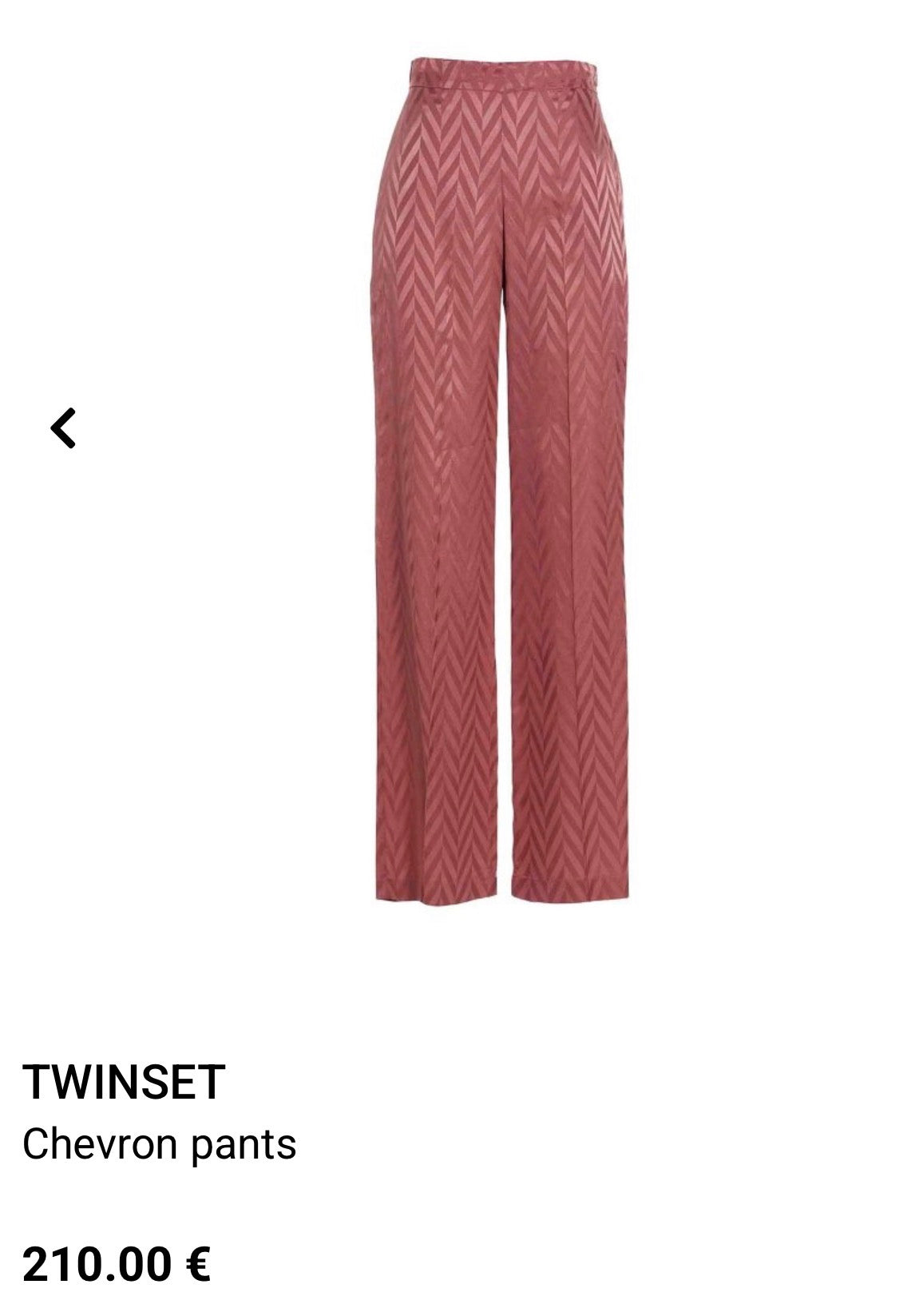 Pantalon TWINSET cu talie înaltă
(Mărimea M)