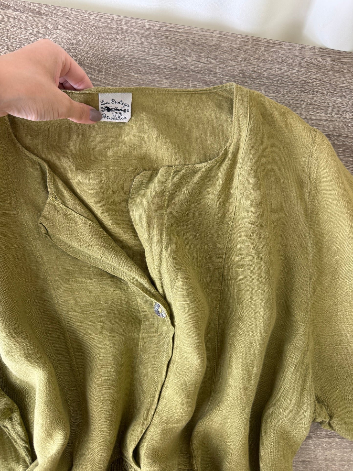 Rochie La Bottega di Brunella din 100% in în croi amplu ( mărimea L/XL)