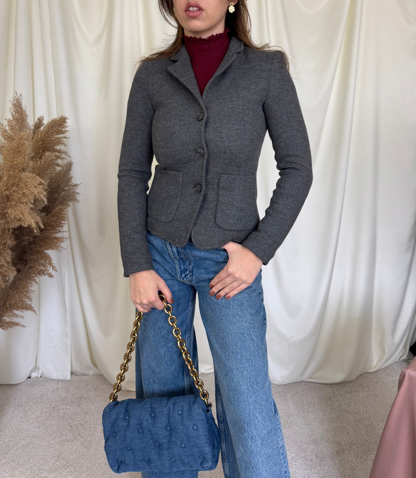 Sacou xxs din lana și cașmir LORO PIANA