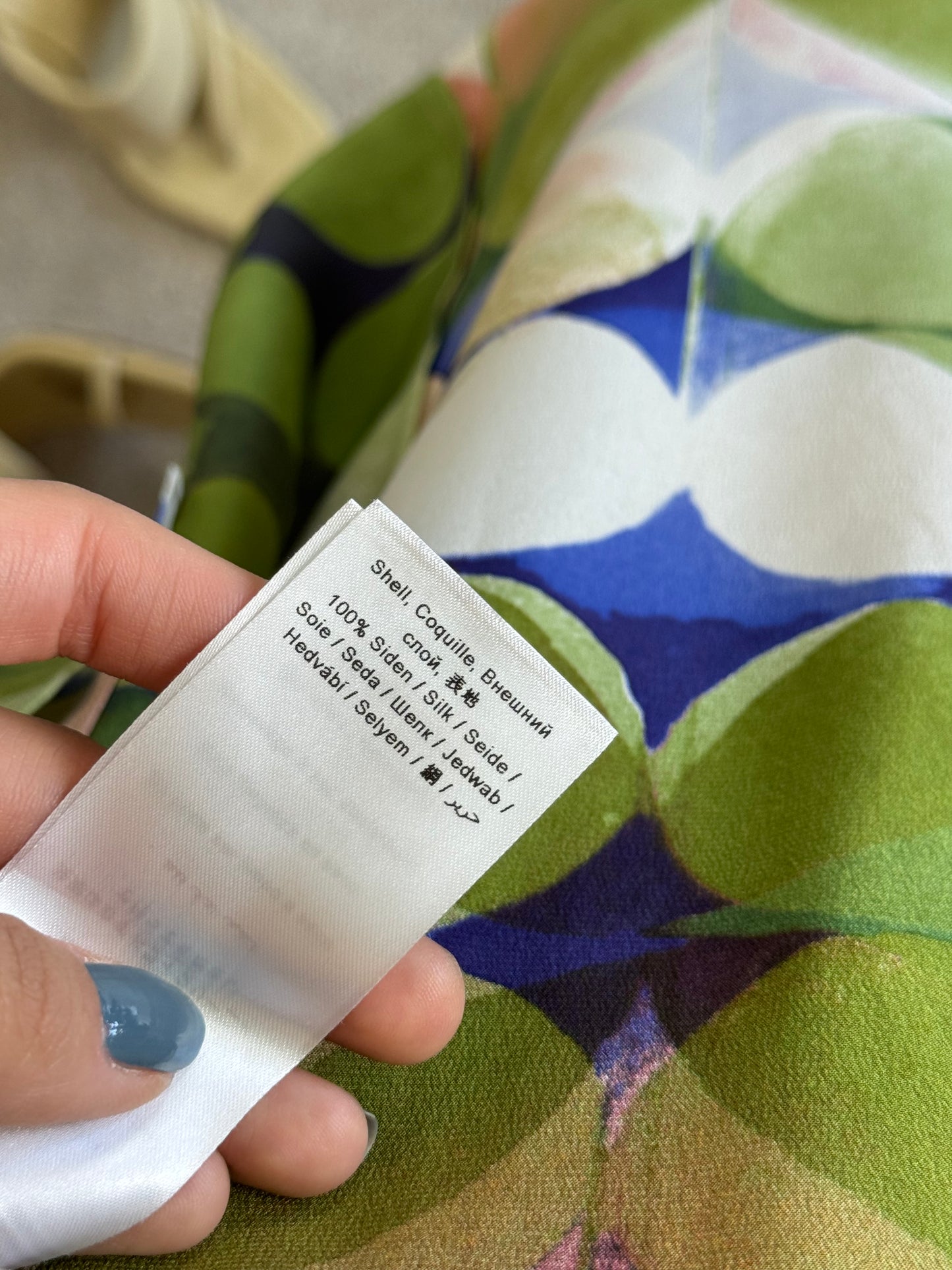 Rochie premium TIGER of Sweden din 100% mătase naturală ( mărimea S-M)