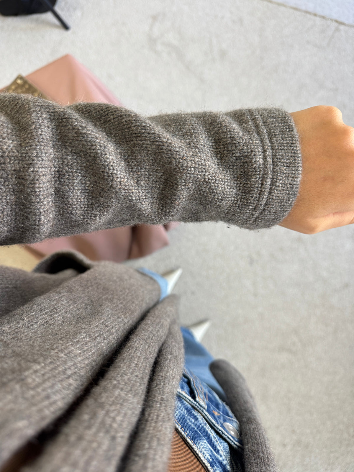 Cardigan luxury AIDA BARNI din 100% cașmir premium ( mărimea M/L)