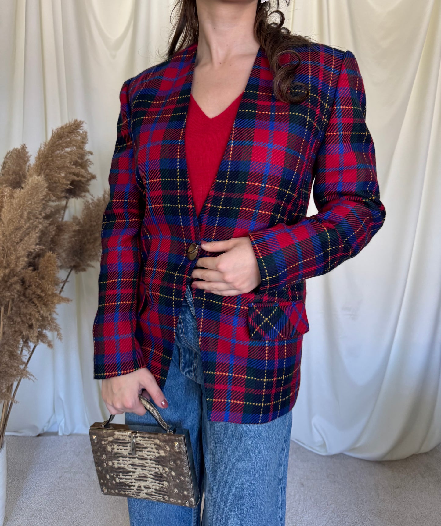 Sacou superb din stofă de lână ( mărimea S)