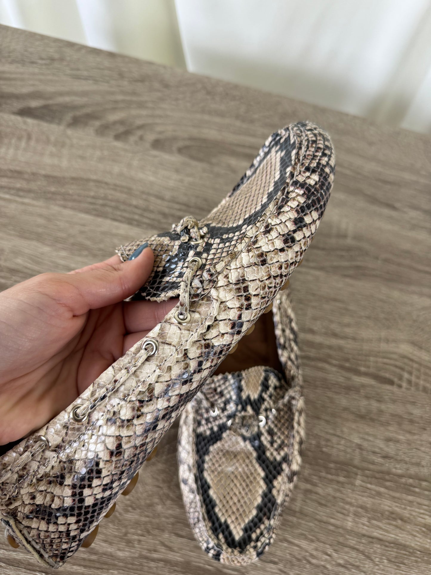 Pantofi- mocasiniCoach din piele naturală interior - exterior, extrem de comozi, mărimea 39,5