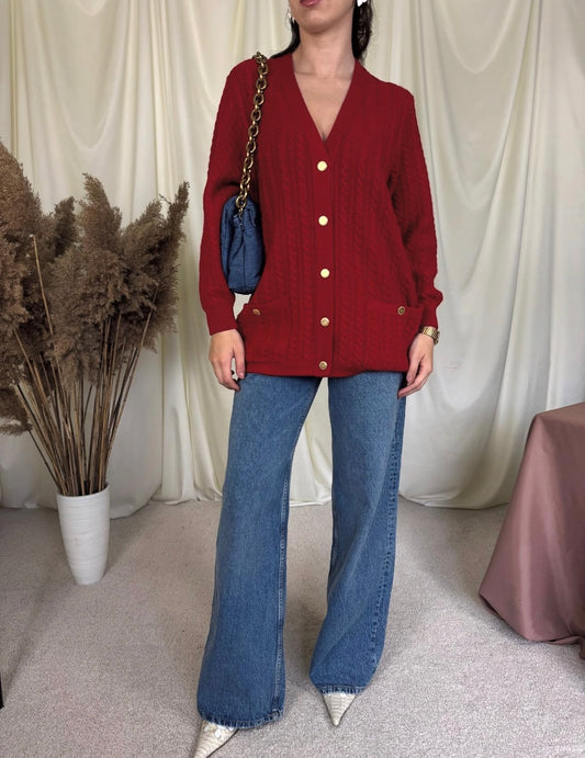 Jerse vintage din lana moale ( mărimea M)