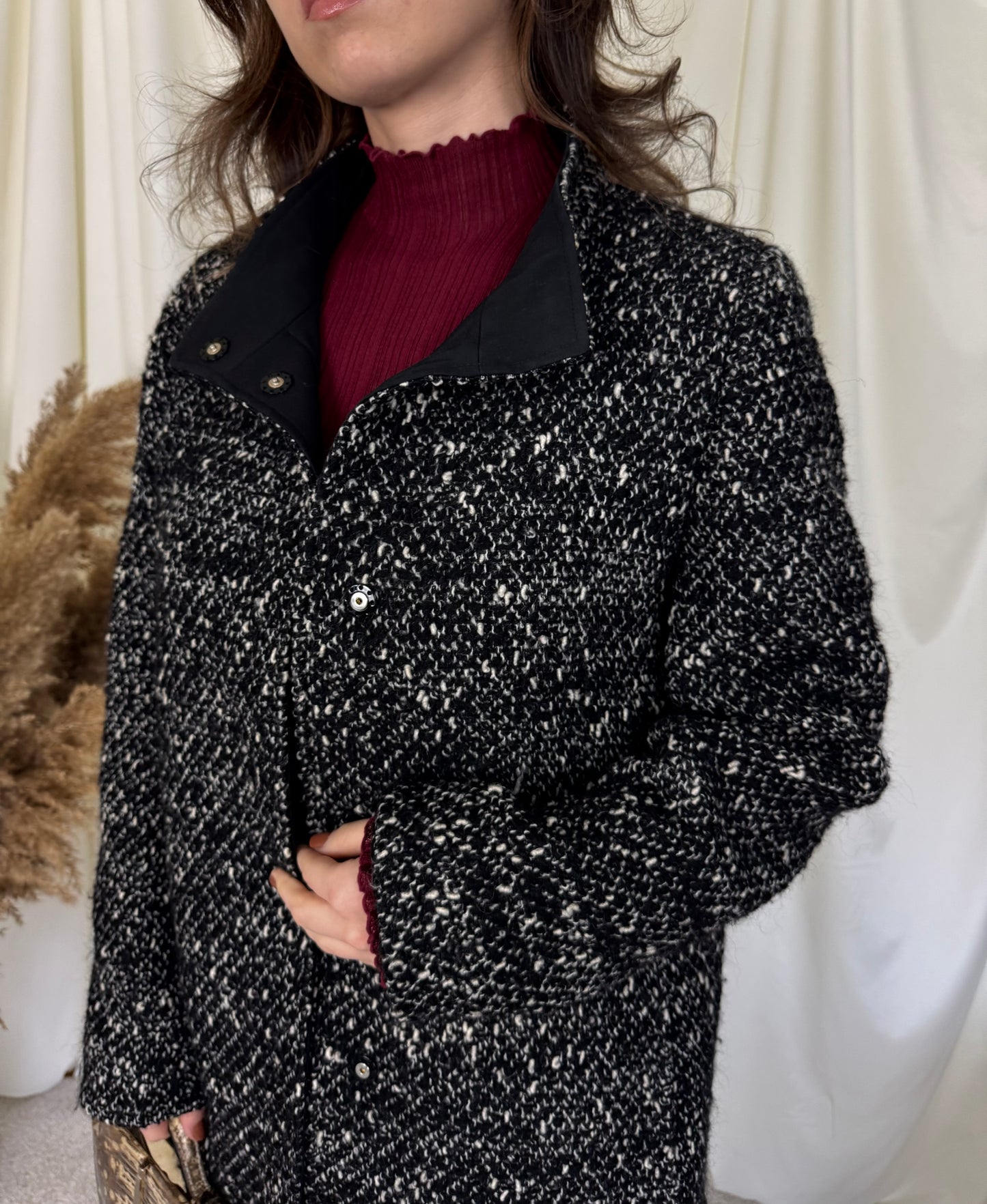 Palton superb MAX MARA din lana ( L)