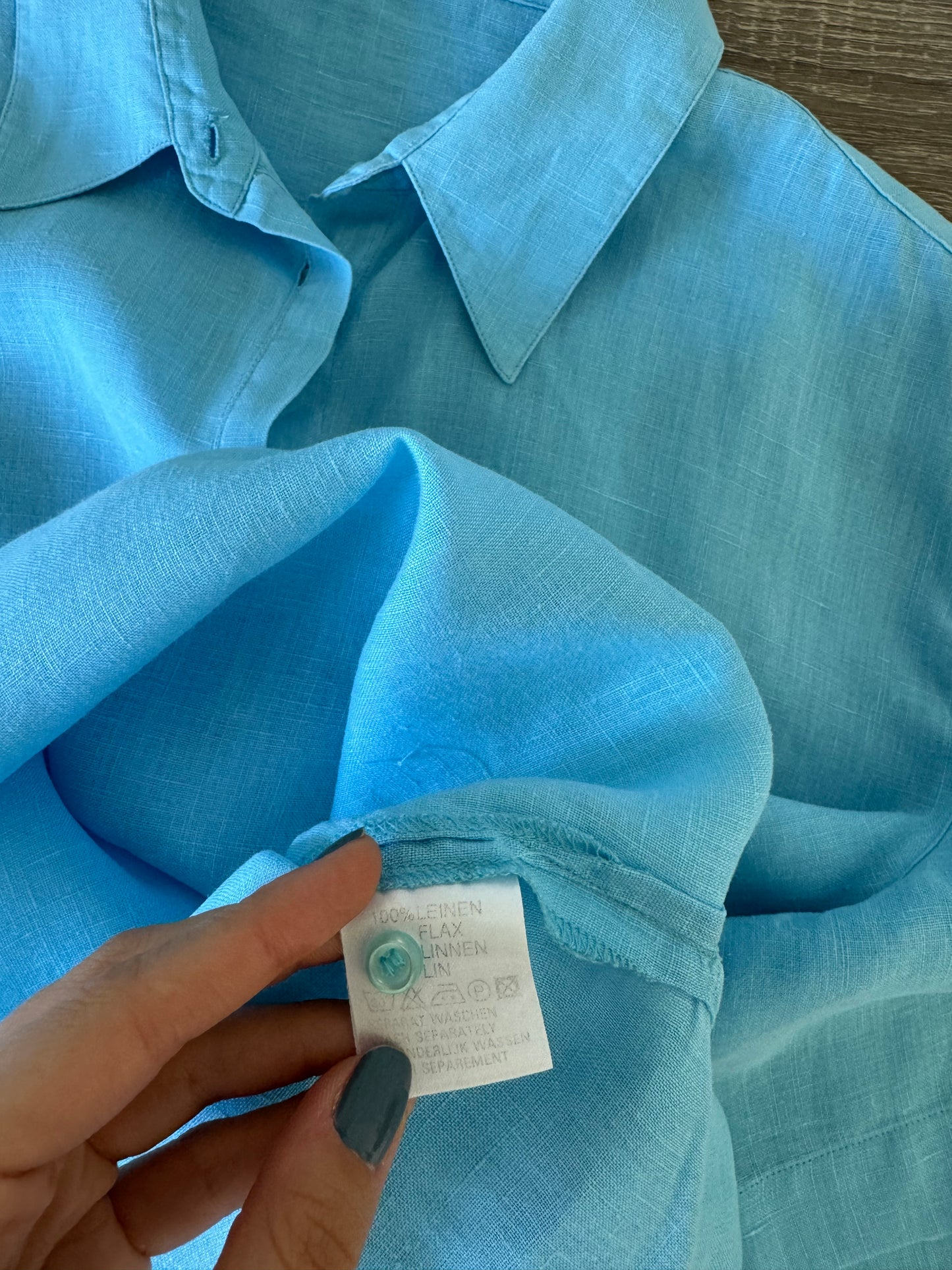 Cămașă MARCO PECCI din 100% in ( mărimea 44/ XL-XXL)