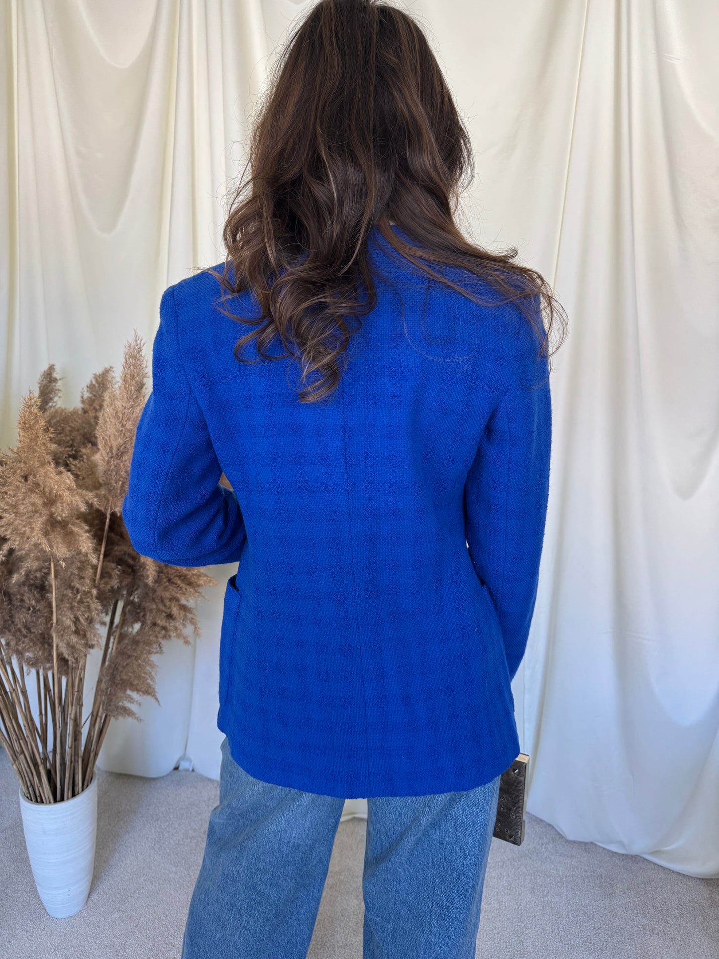 Piesa vintage VALENTINO de colecție, stofă din lână (Mărimea S)