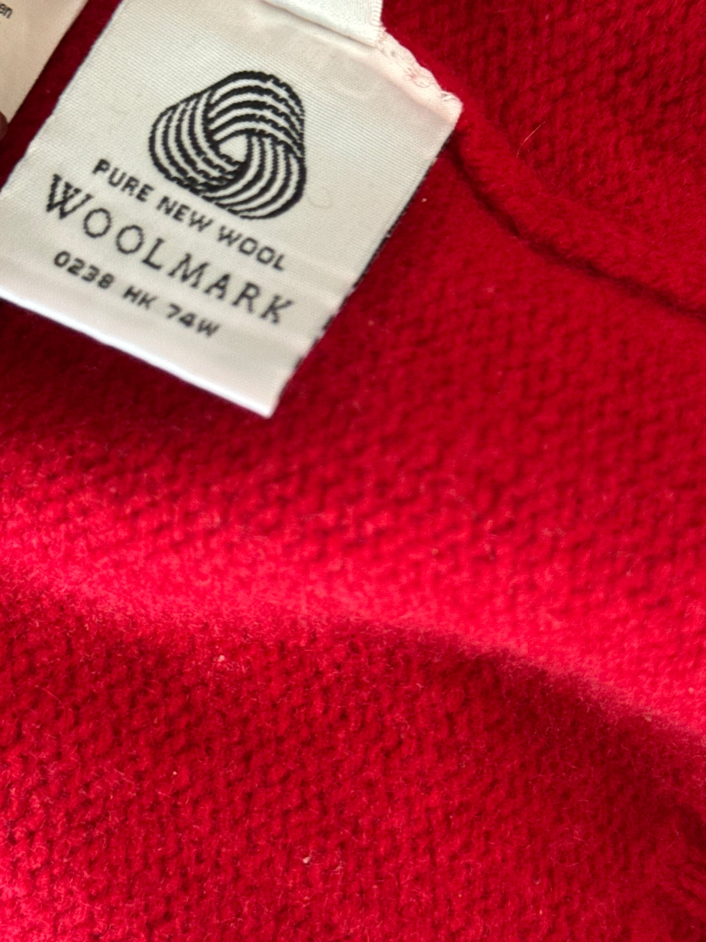 Jerseu din lână moale (S)