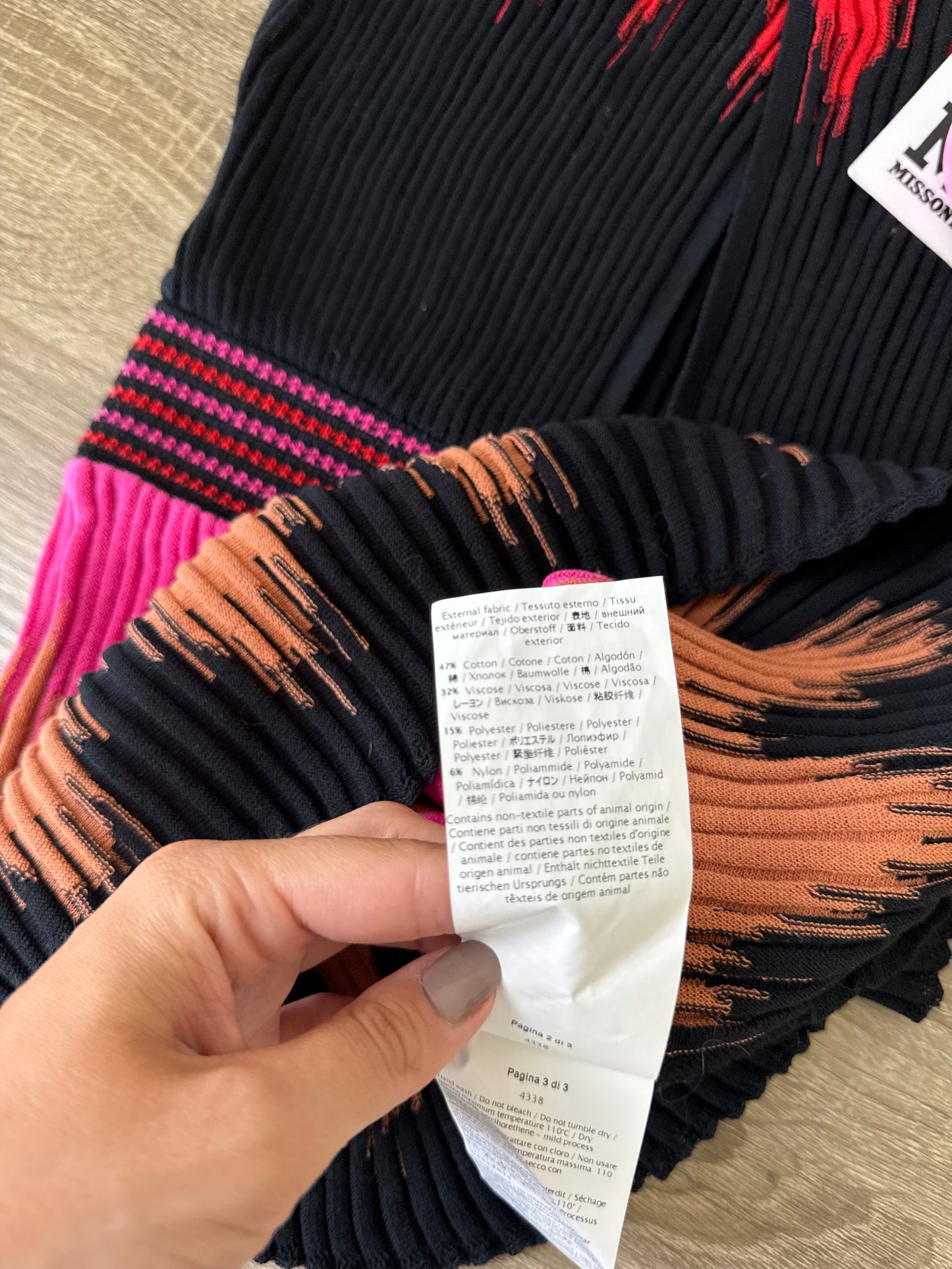 Restock! Top luxury MISSONI cu talie marcata, produs nou
(Mărimea S)