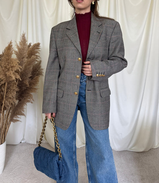 Sacou GuyLaroche Paris, stofă 100% lână. Mărimea L