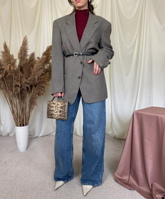 Sacou vintage premium GIORGIO ARMANI din stofă de lână(mărimea L/XL)