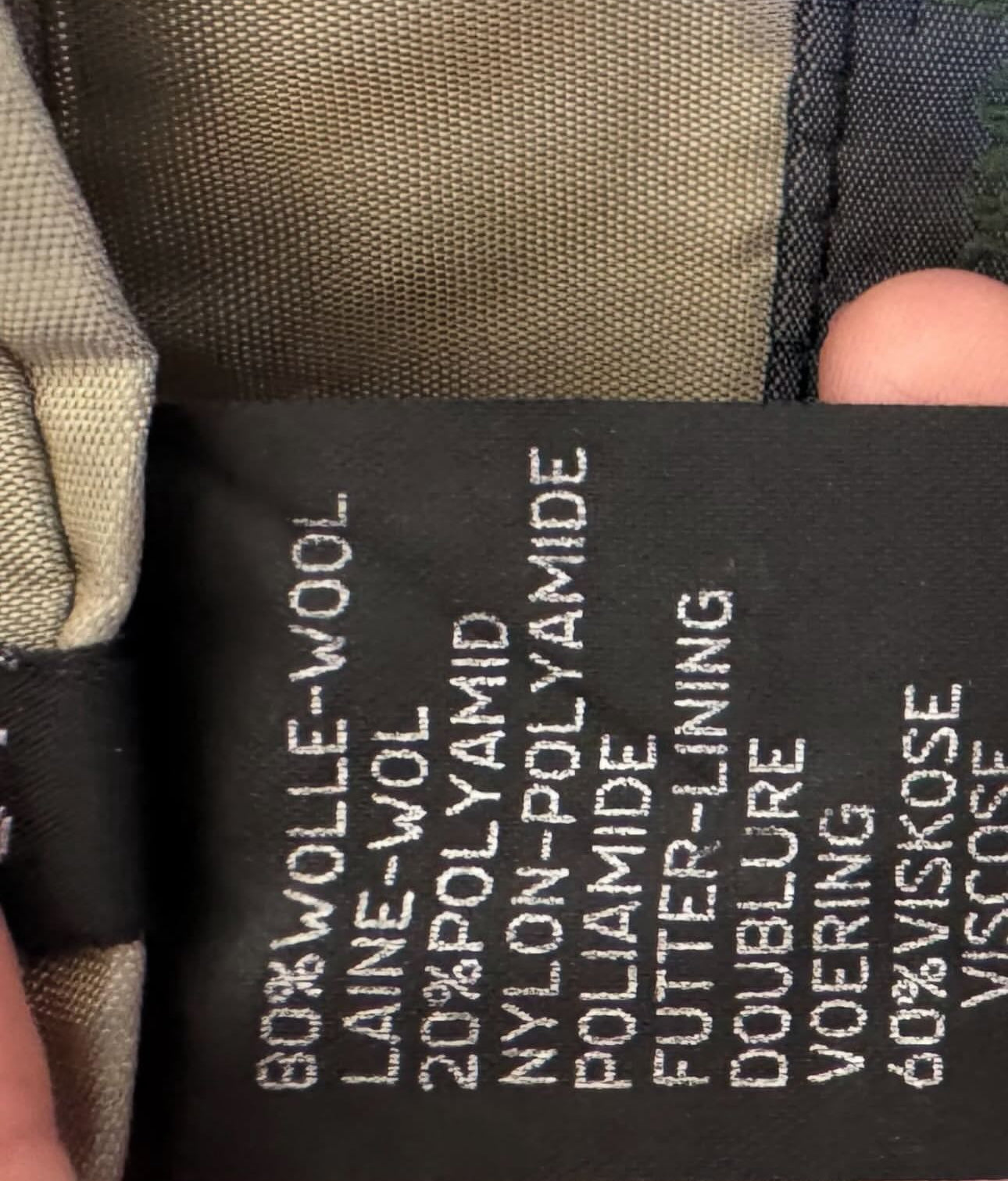 Sacou vintage din lână print superb( mărimea L)