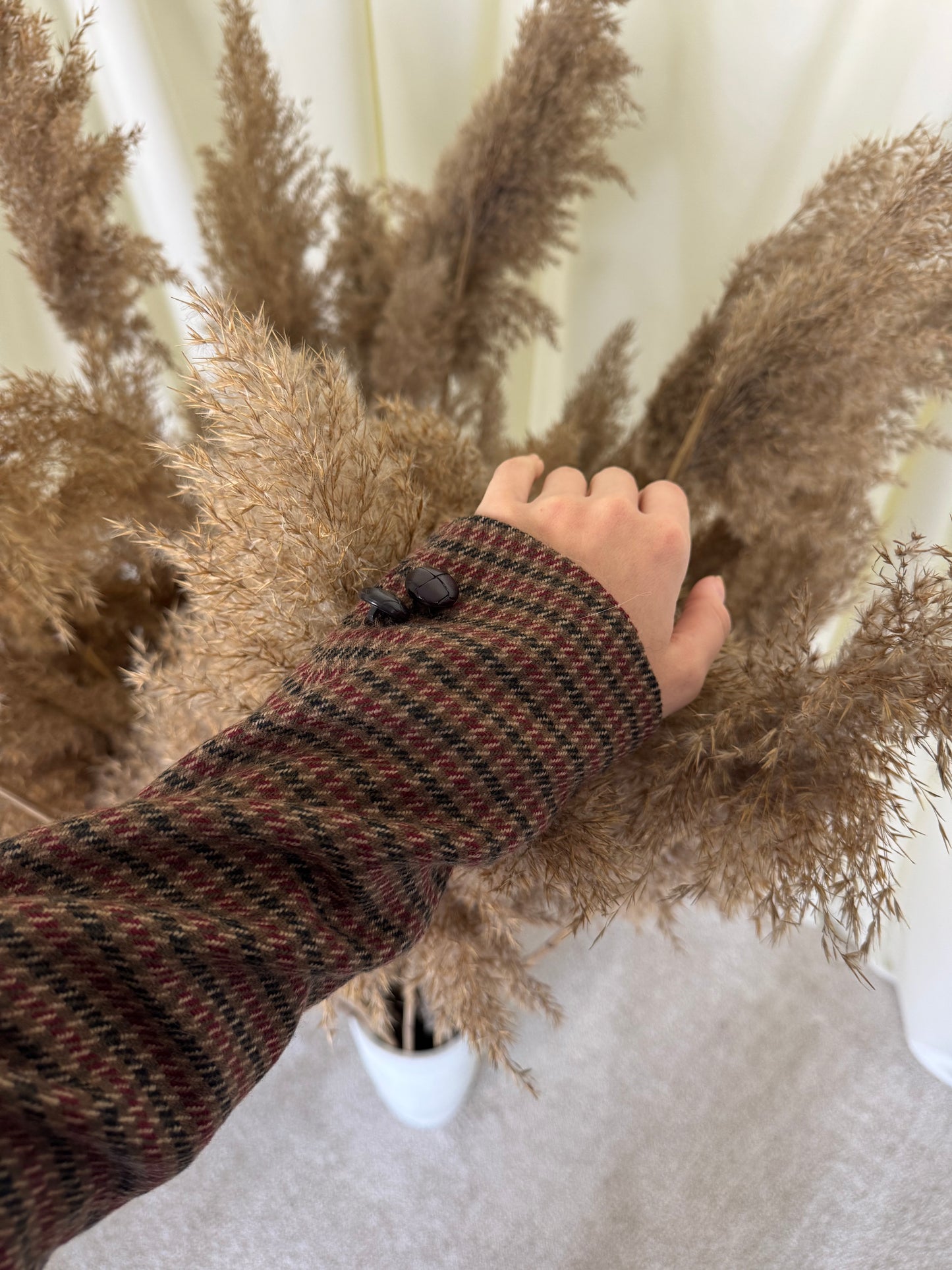 Sacou vintage 100% lână (mărimea S-M)