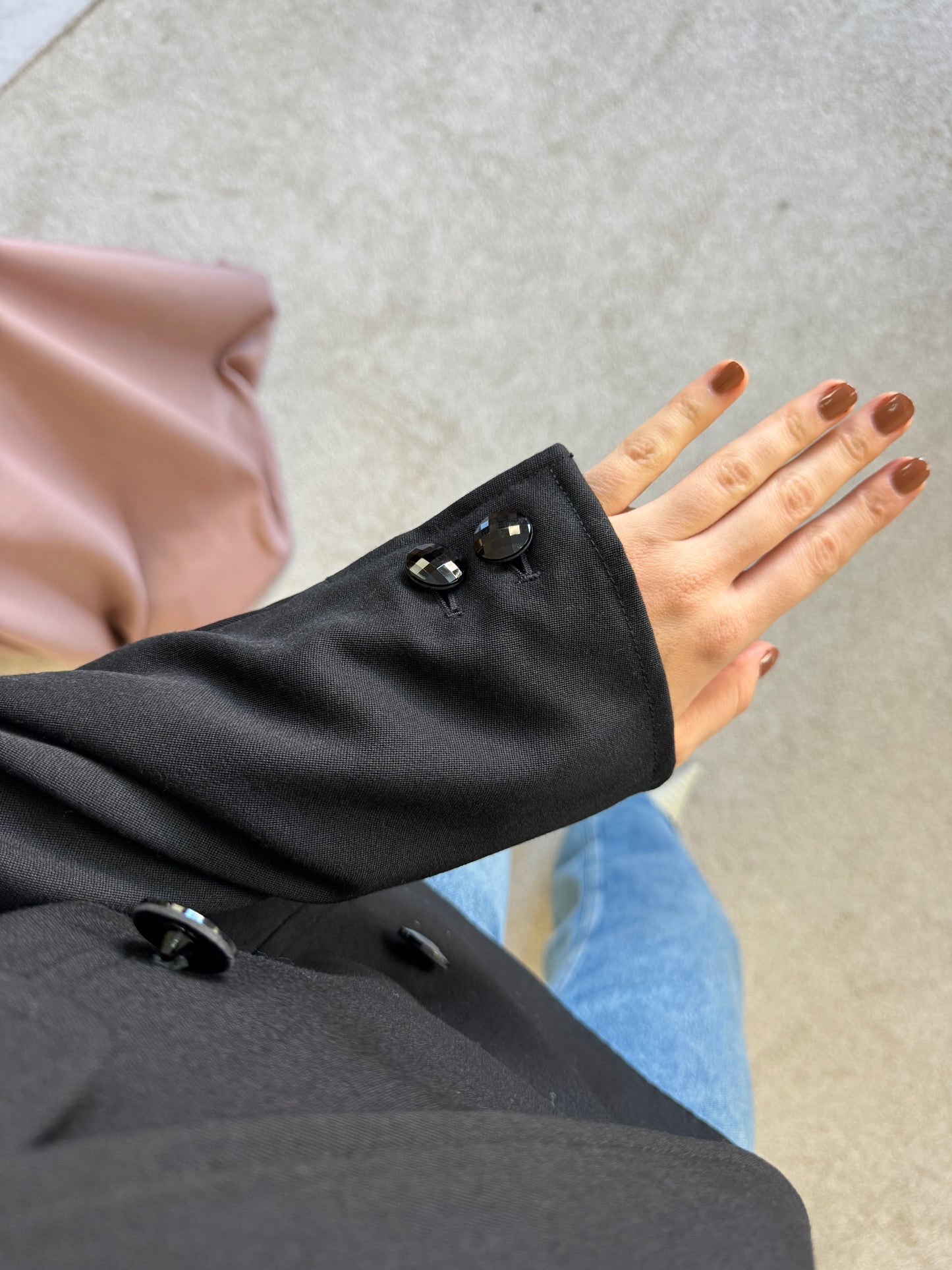 BACK IN STOCK. Sacou-jacheta VALENTINO mărimea M. Stofă din lână