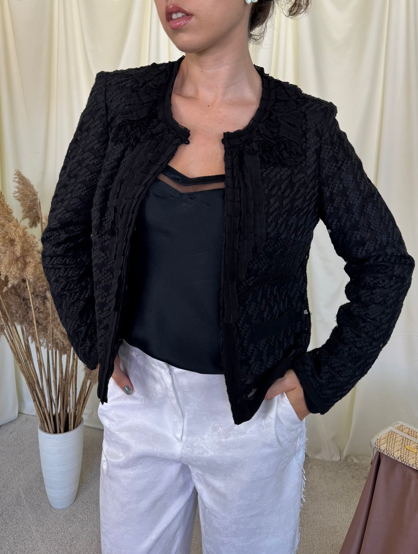 Sacou Betty Barclay din tull ( mărimea S- S/M)