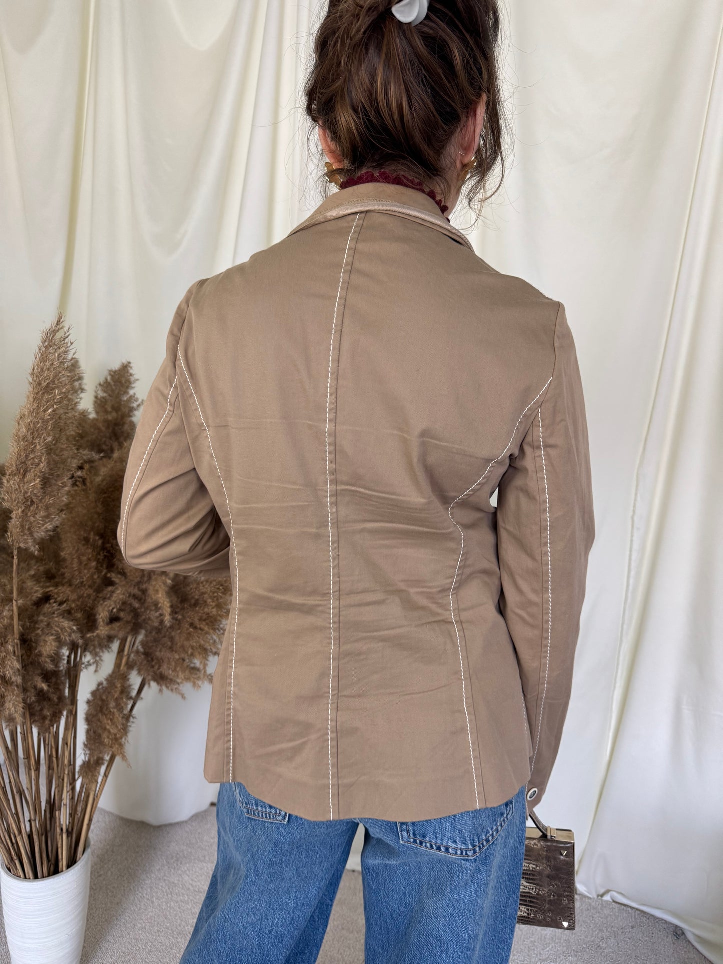 Sacou PRADA din bumbac ( mărimea s-M)