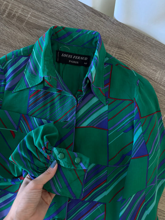 Rochie premium Louis Feraud din 100% mătase naturală ( mărimea S)
