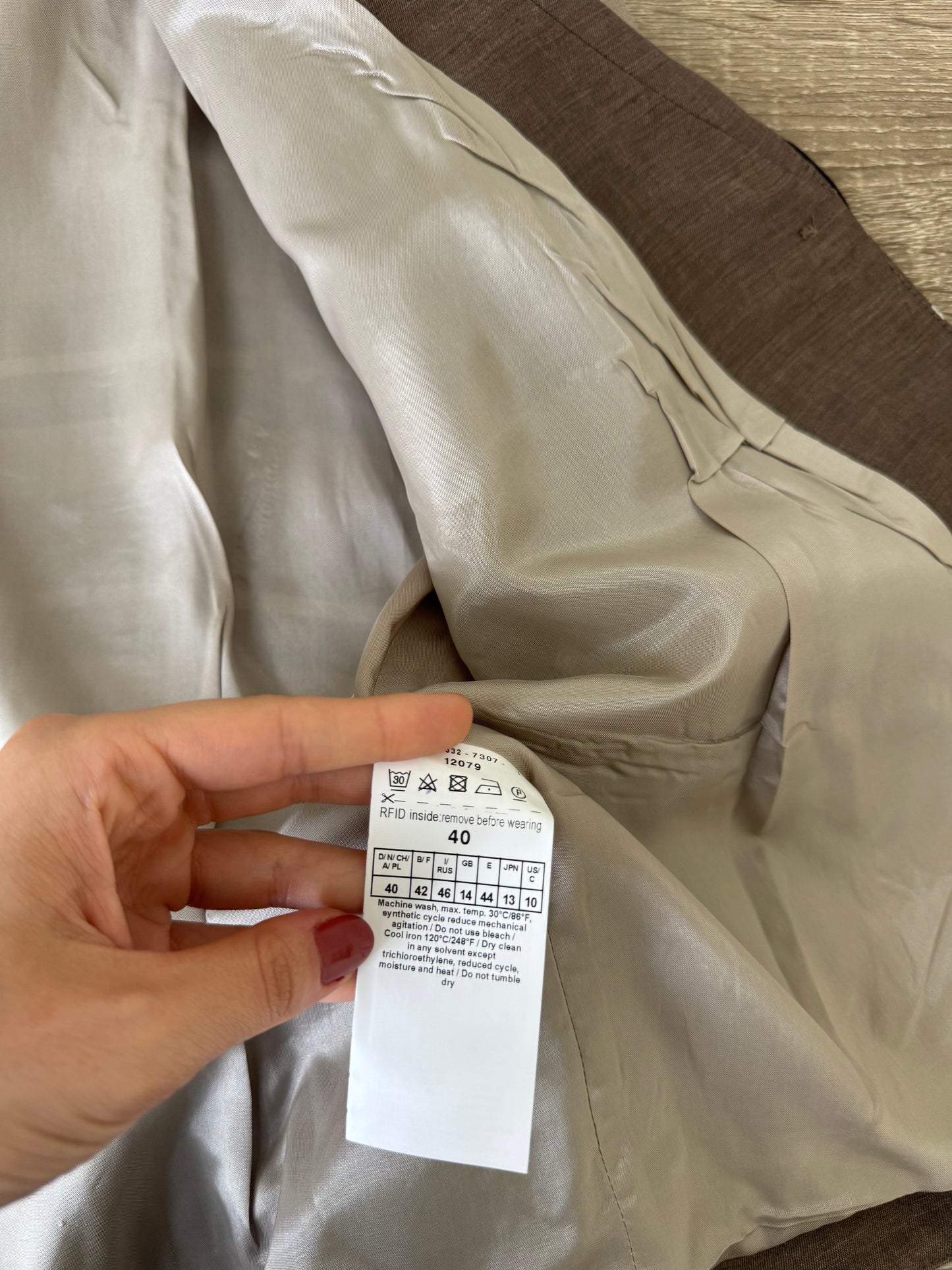 Sacou GERRY WEBER din 100% in 
(Mărimea M/40)