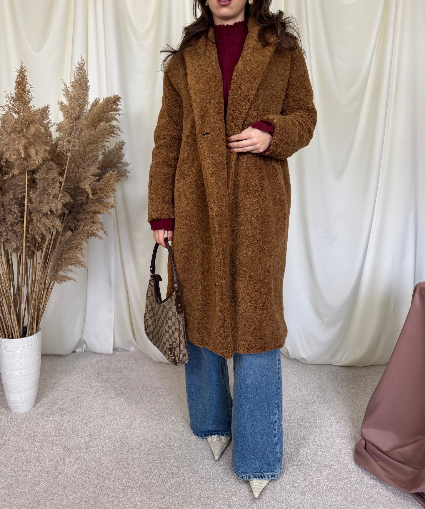 Teddy coat STEFANEL( mărimea M)