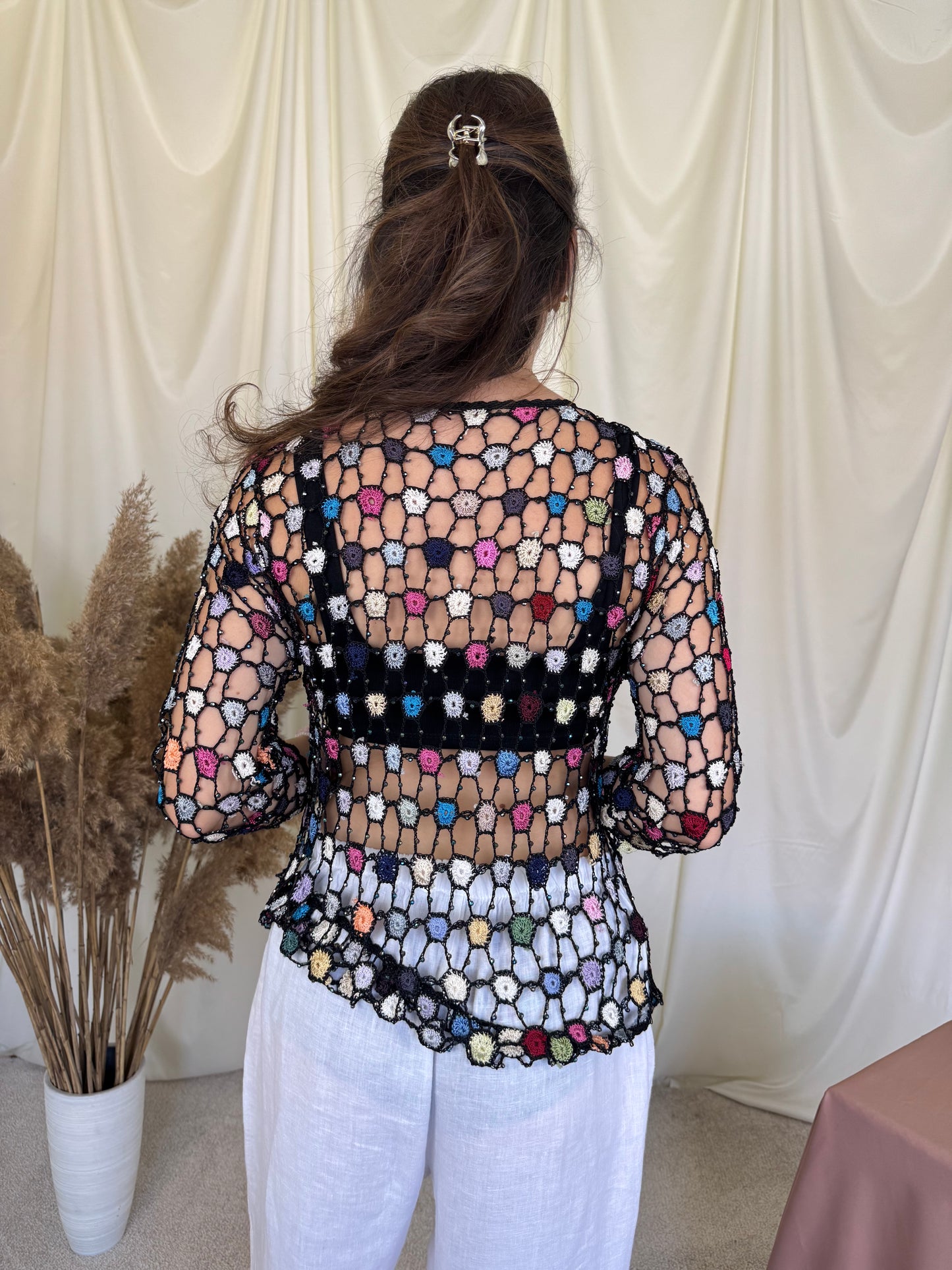 Top jerse cu aplicații ( xs-m)