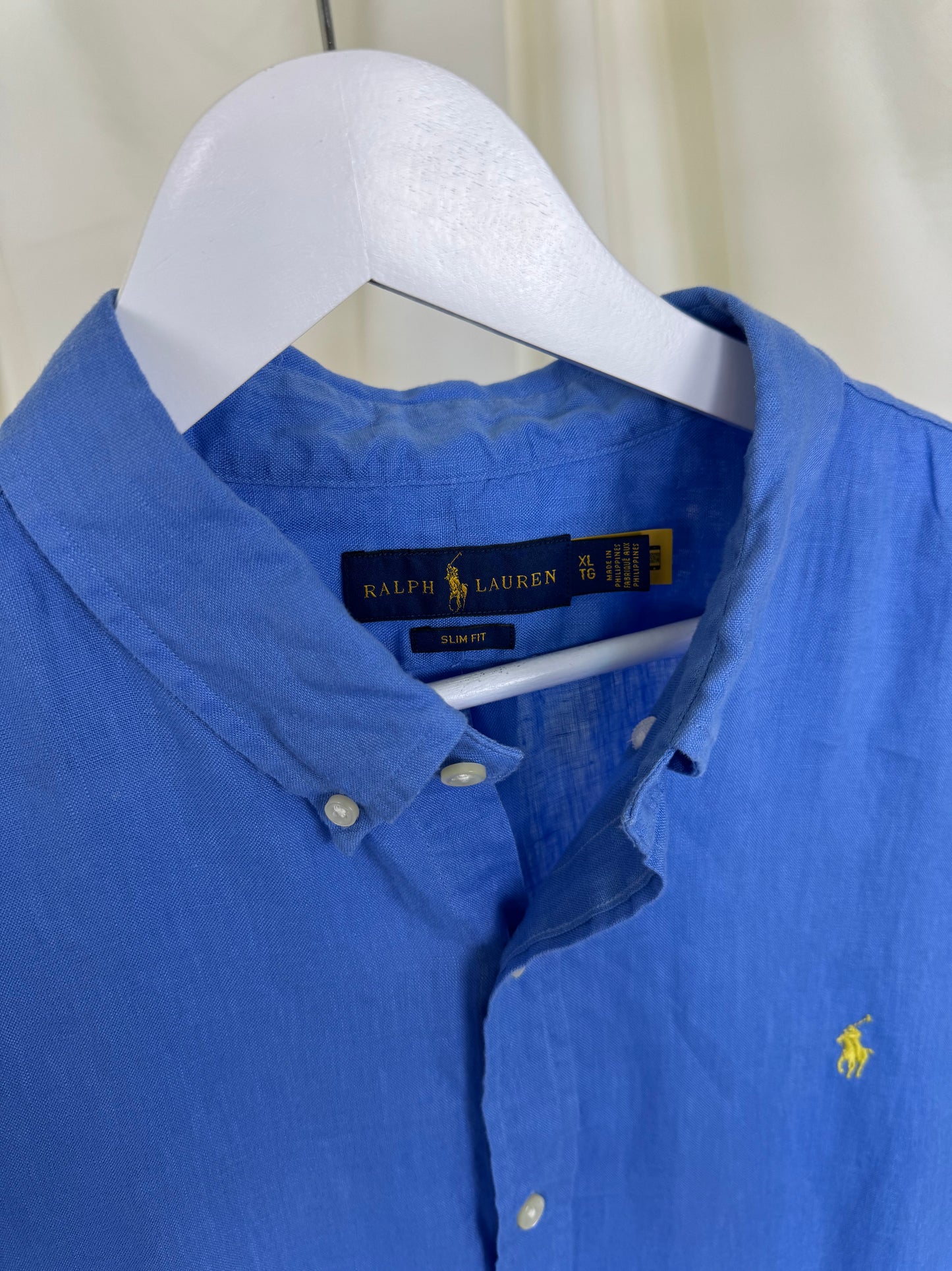 Cămașă Ralph Lauren din 100% in 
(Mărimea XL) colecție nouă