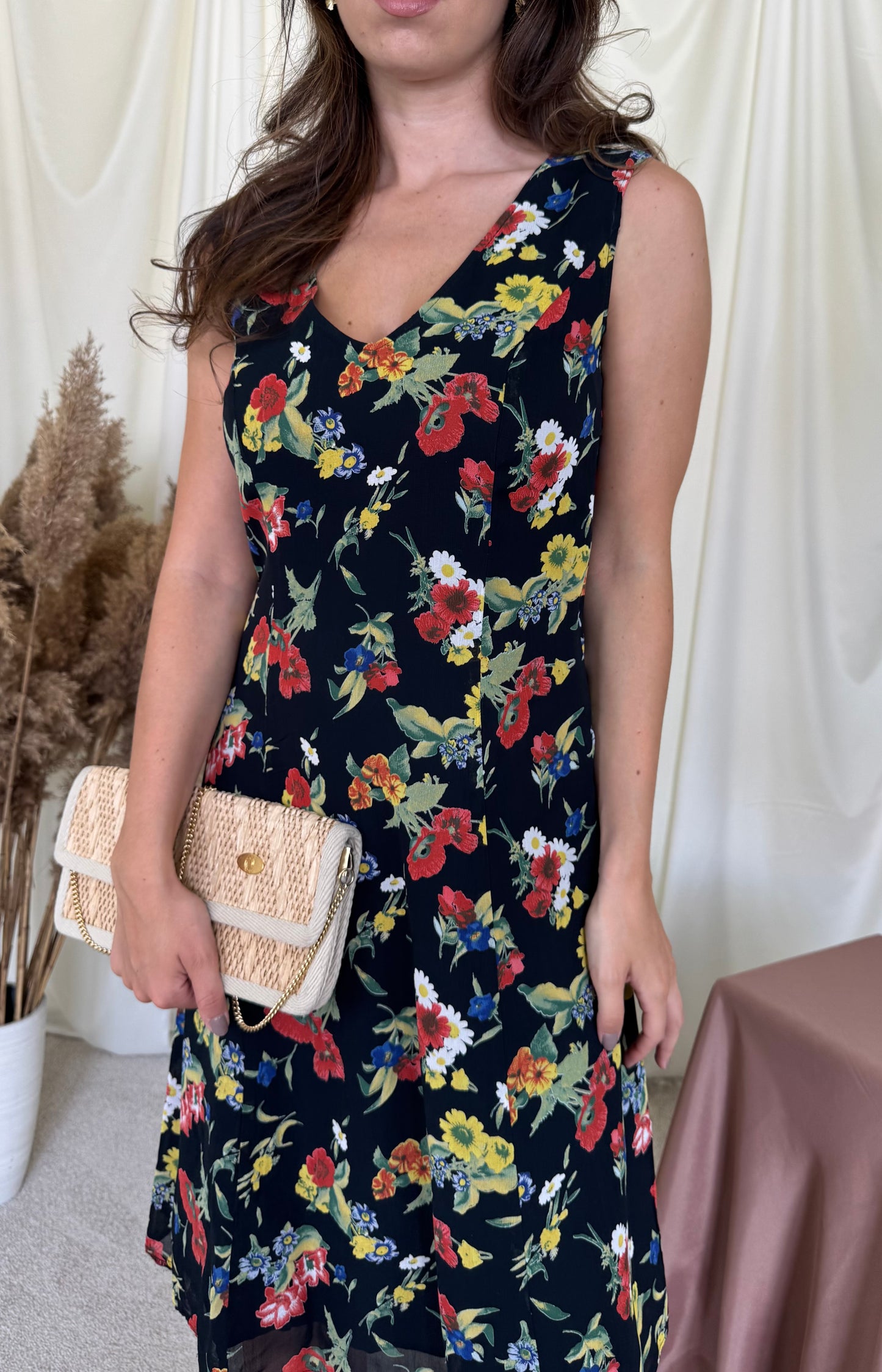 Rochie Betty Barclay cu print floral ( marimea S)