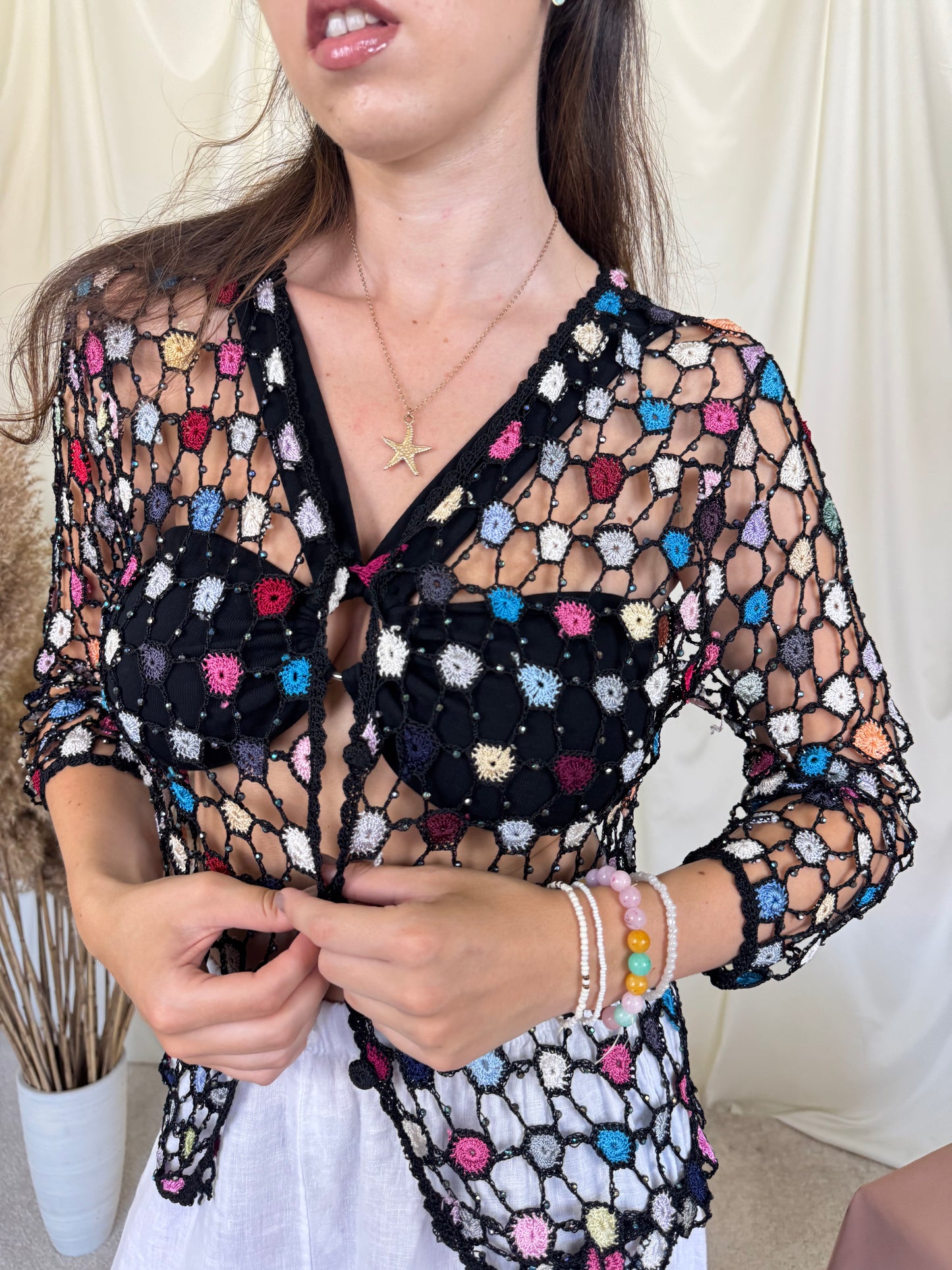 Top jerse cu aplicații ( xs-m)