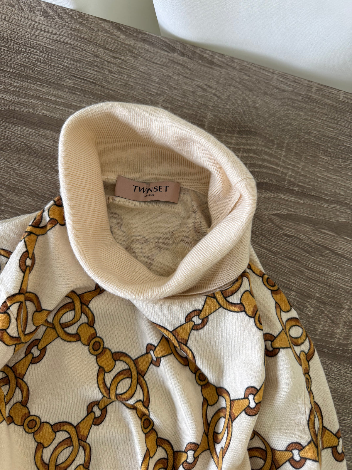 Maleta TWINSET cu print din vascoza ( mărimea xs/s)