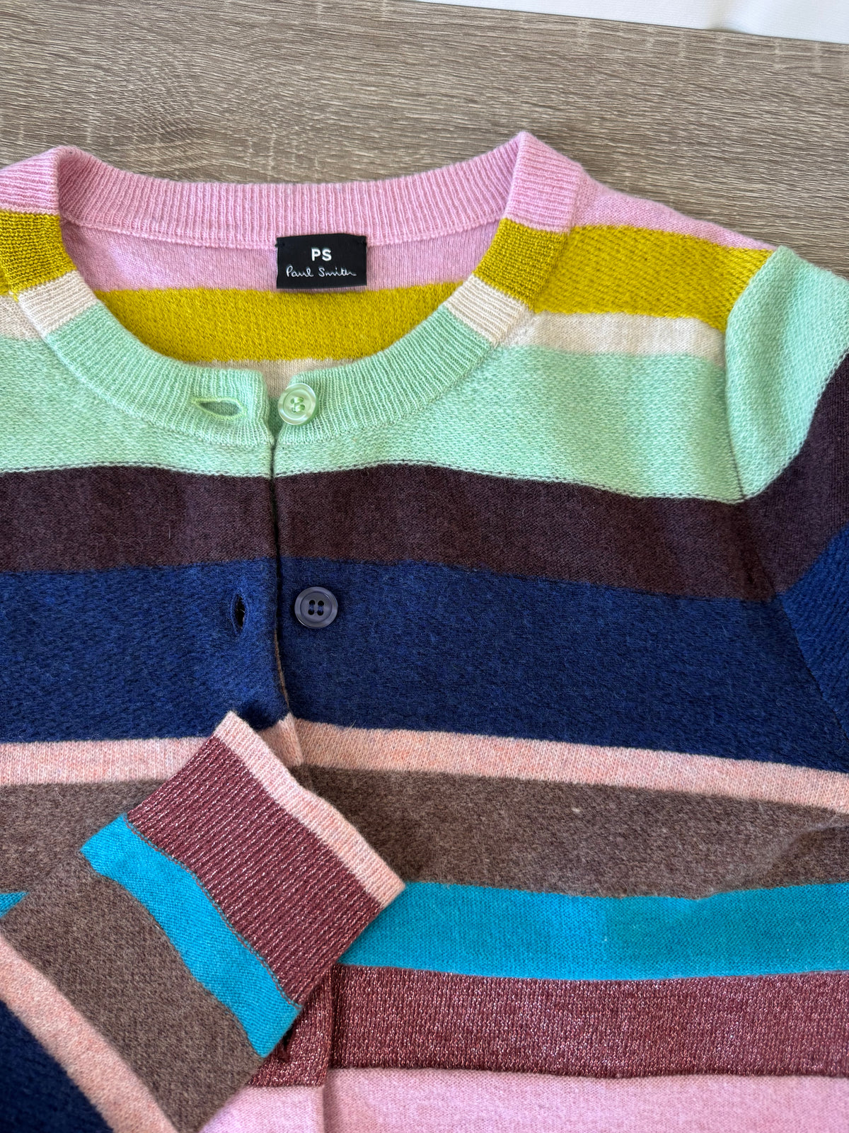 Jerse premium PAUL SMITH in dungi din lana și merino ( mărimea xs/s)