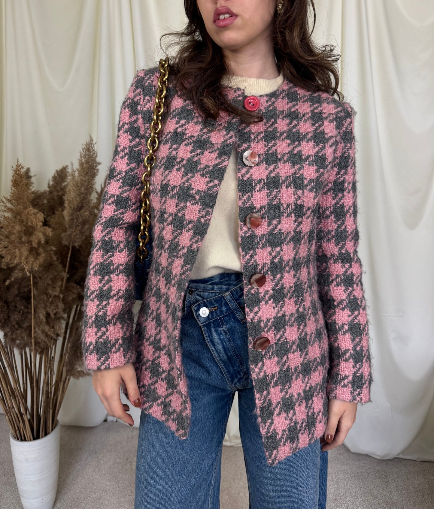 Sacou vintage stofă groasă