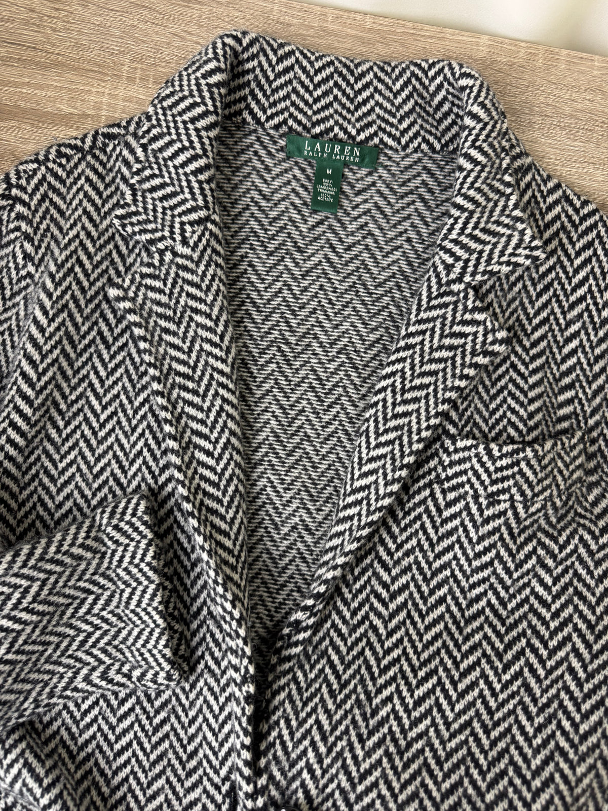 Back in stock! Cardigan lung Ralph Lauren din 100% lână ( mărimea M)