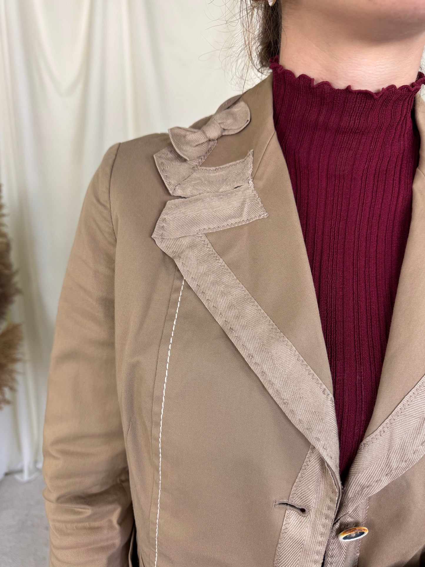 Sacou PRADA din bumbac ( mărimea s-M)