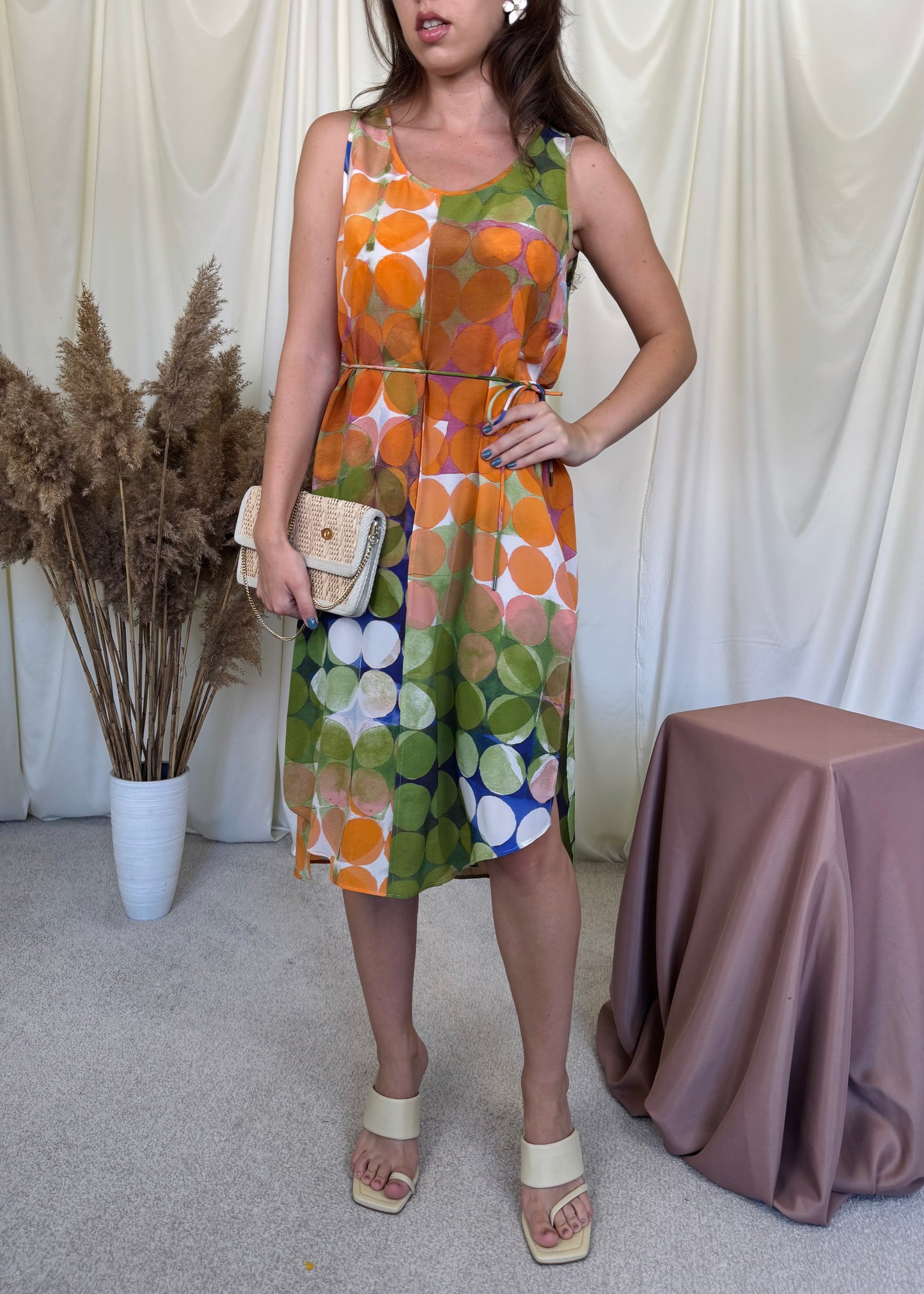 Rochie premium TIGER of Sweden din 100% mătase naturală ( mărimea S-M)