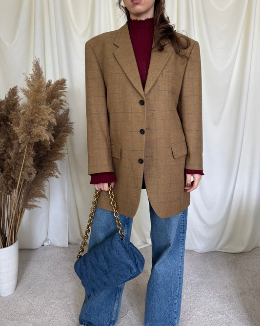 Sacou GuyLaroche Paris din lana și cașmir, mărimea XL