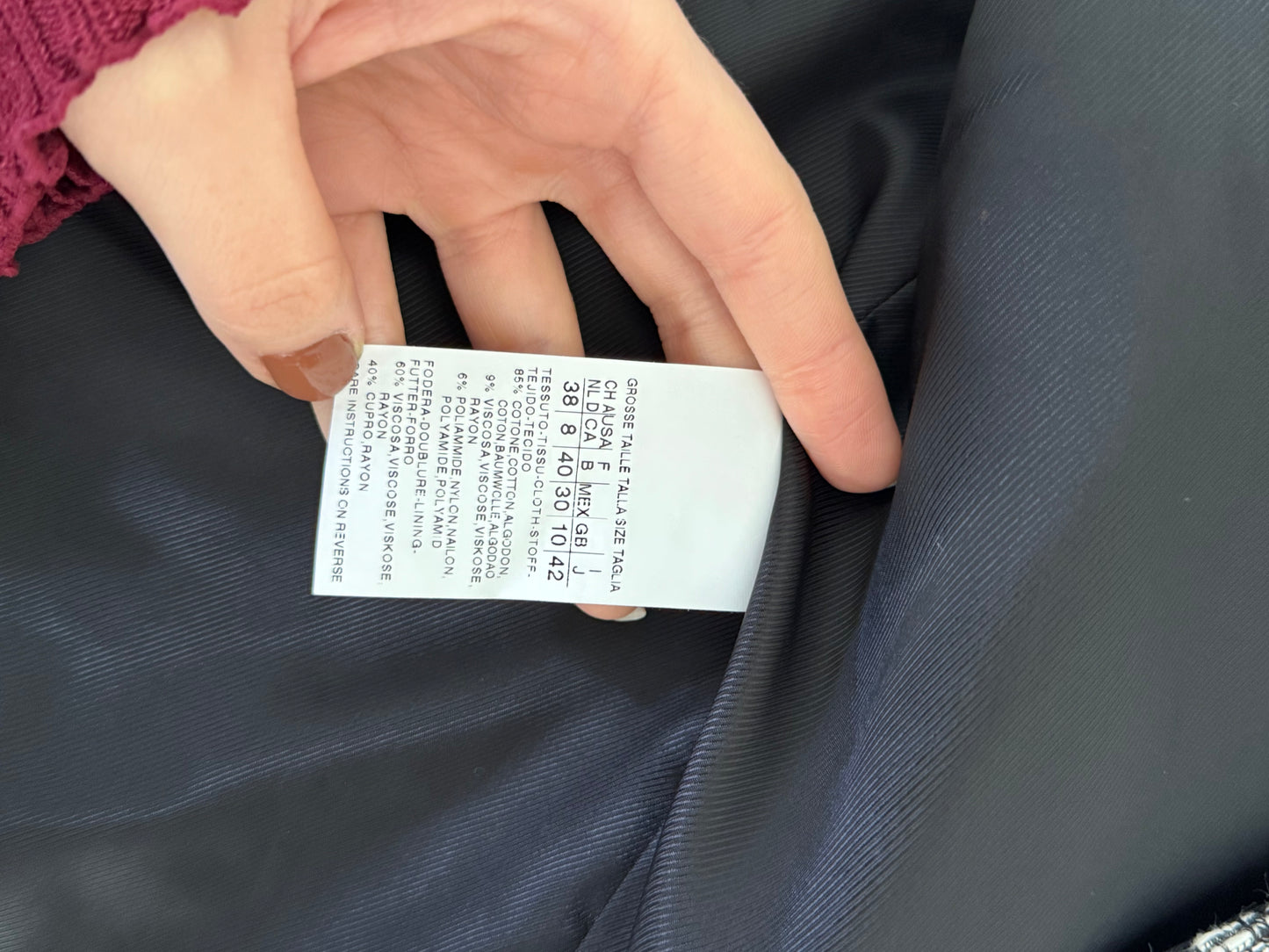 Sacou MaxMara mărimea S/M