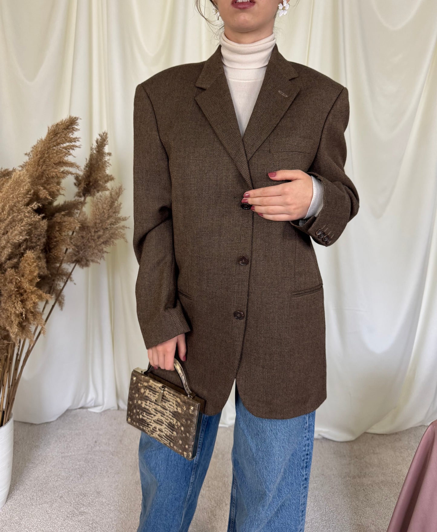 Sacou vintage Hugo Boss din lana