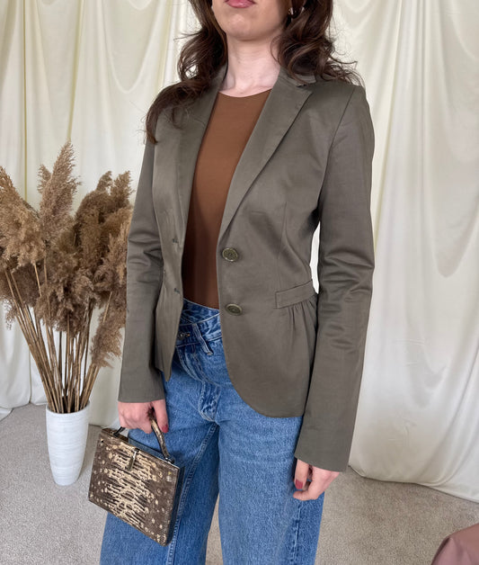 Sacou luxury ETRO din bumbac 
Model cambrat 
(Mărimea S)
