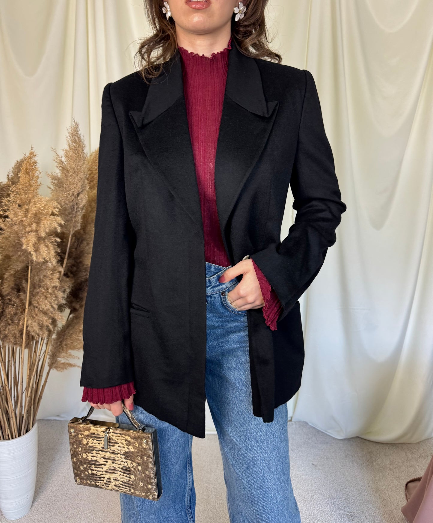 Sacou GIVENCHY 100% lână( mărimea S)