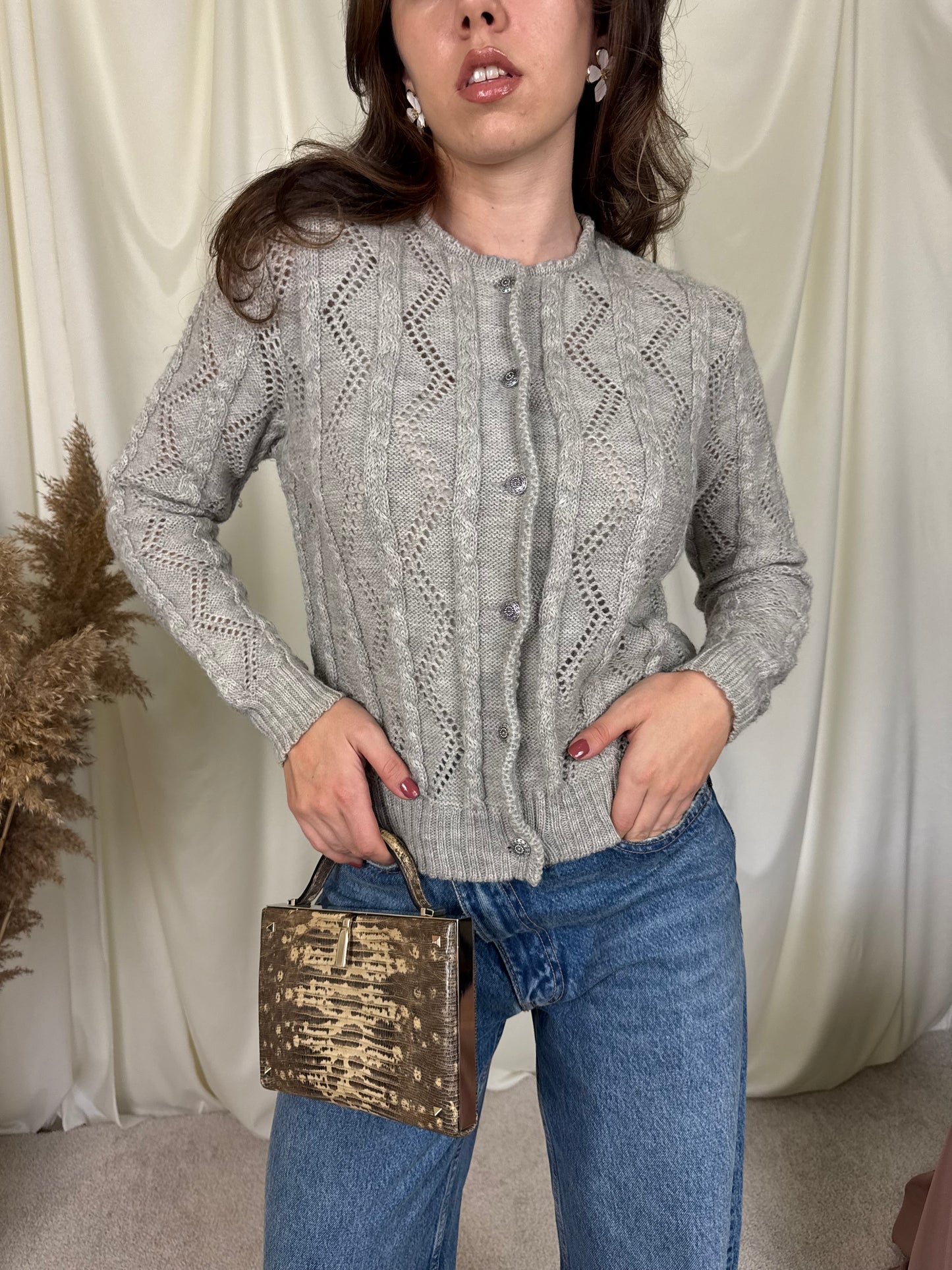 Piesa vintage din 100% lână ( mărimea M)