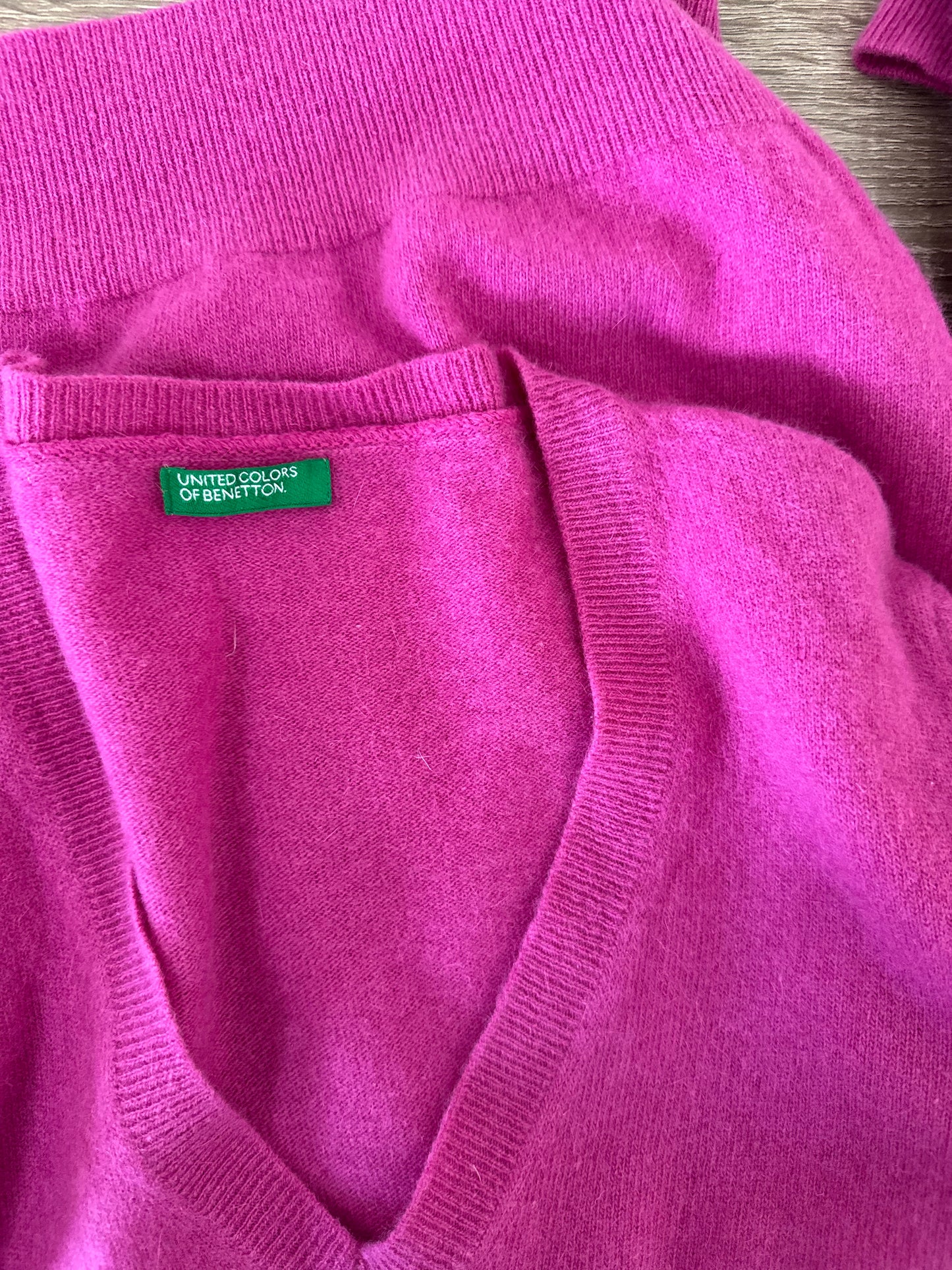 Pulover Benetton din Lana si angora( mărimea M)