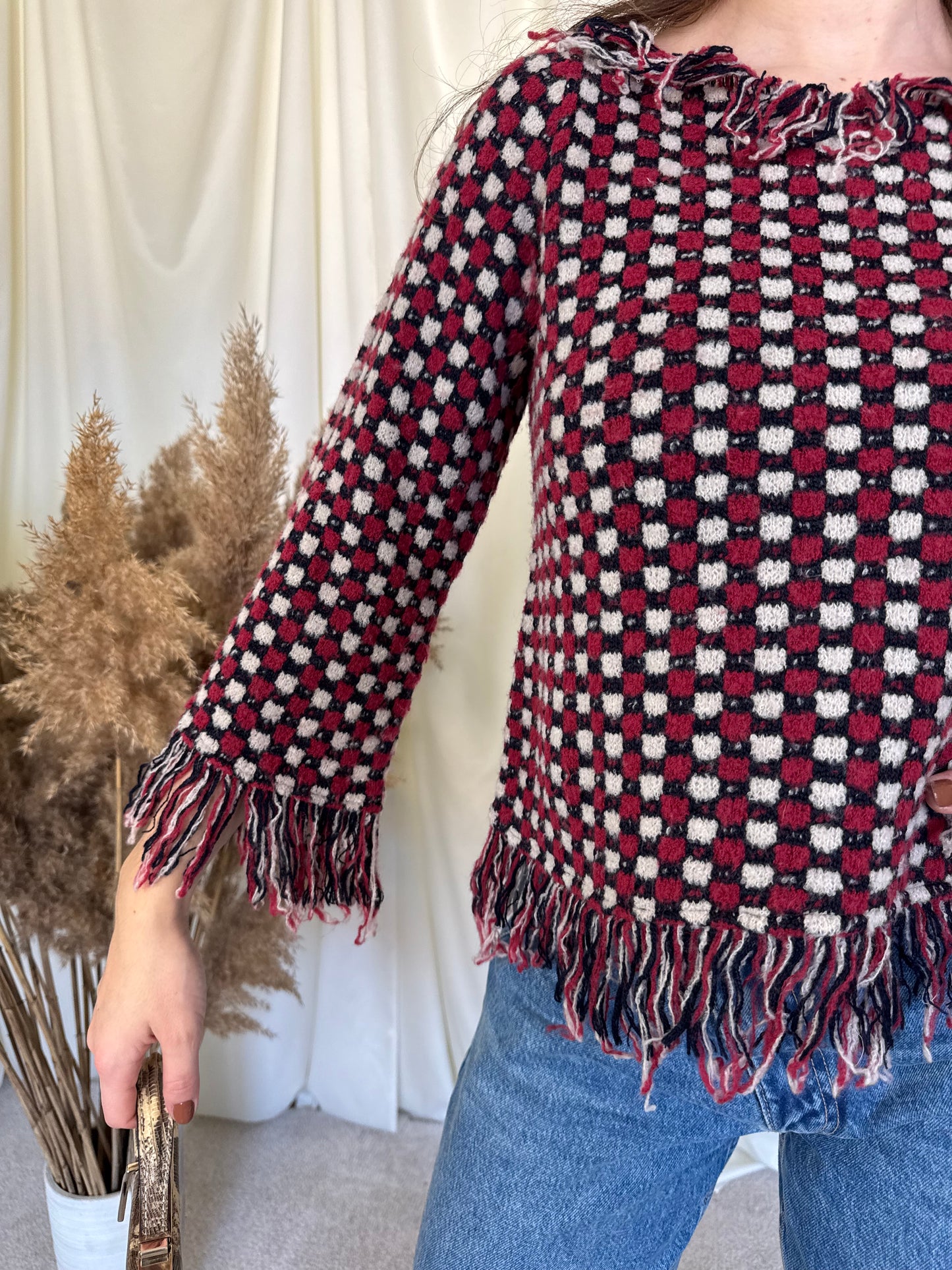 Pulover din 80% merino( mărimea S)