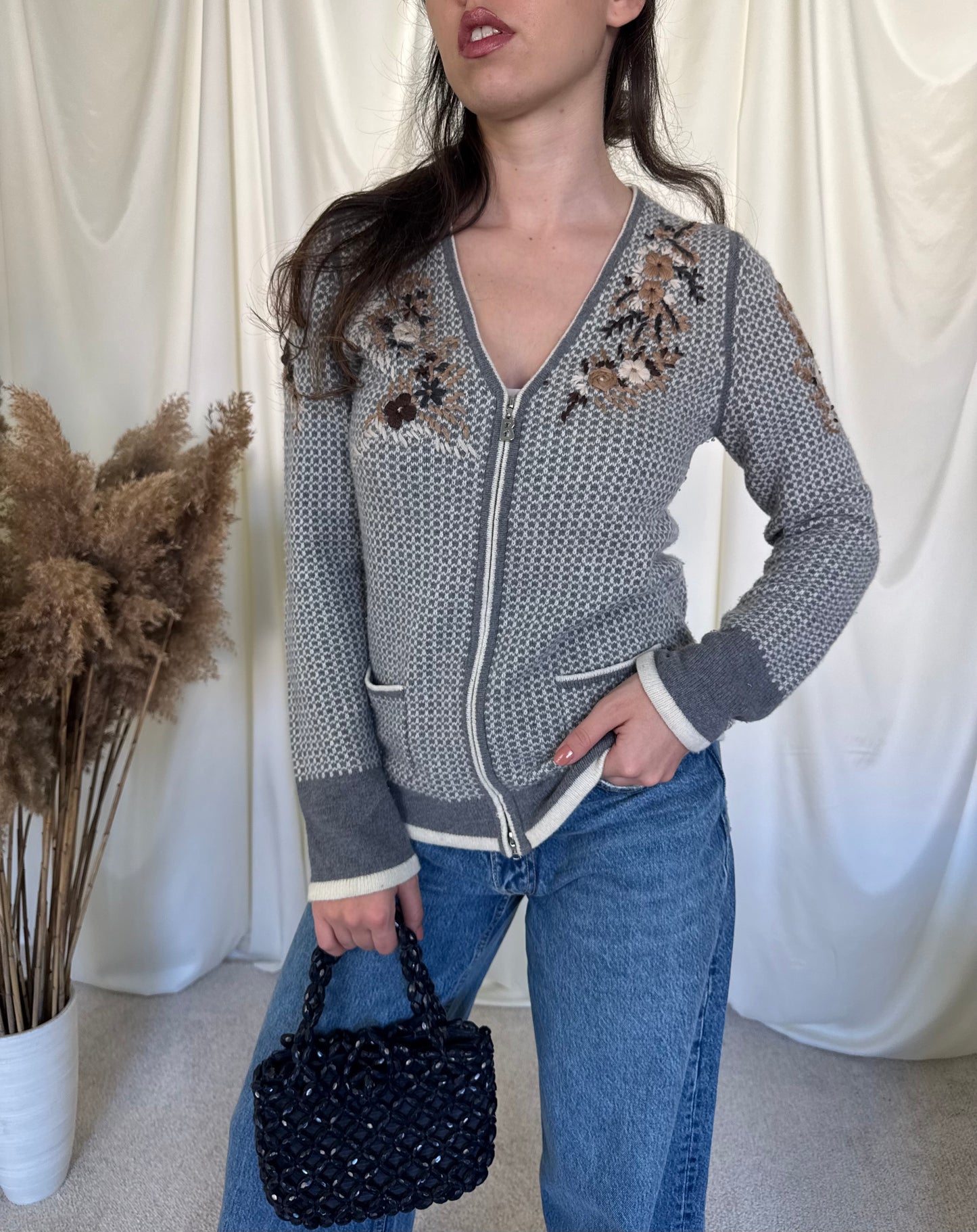 Jacheta de brand BOGNER 100% lână fină