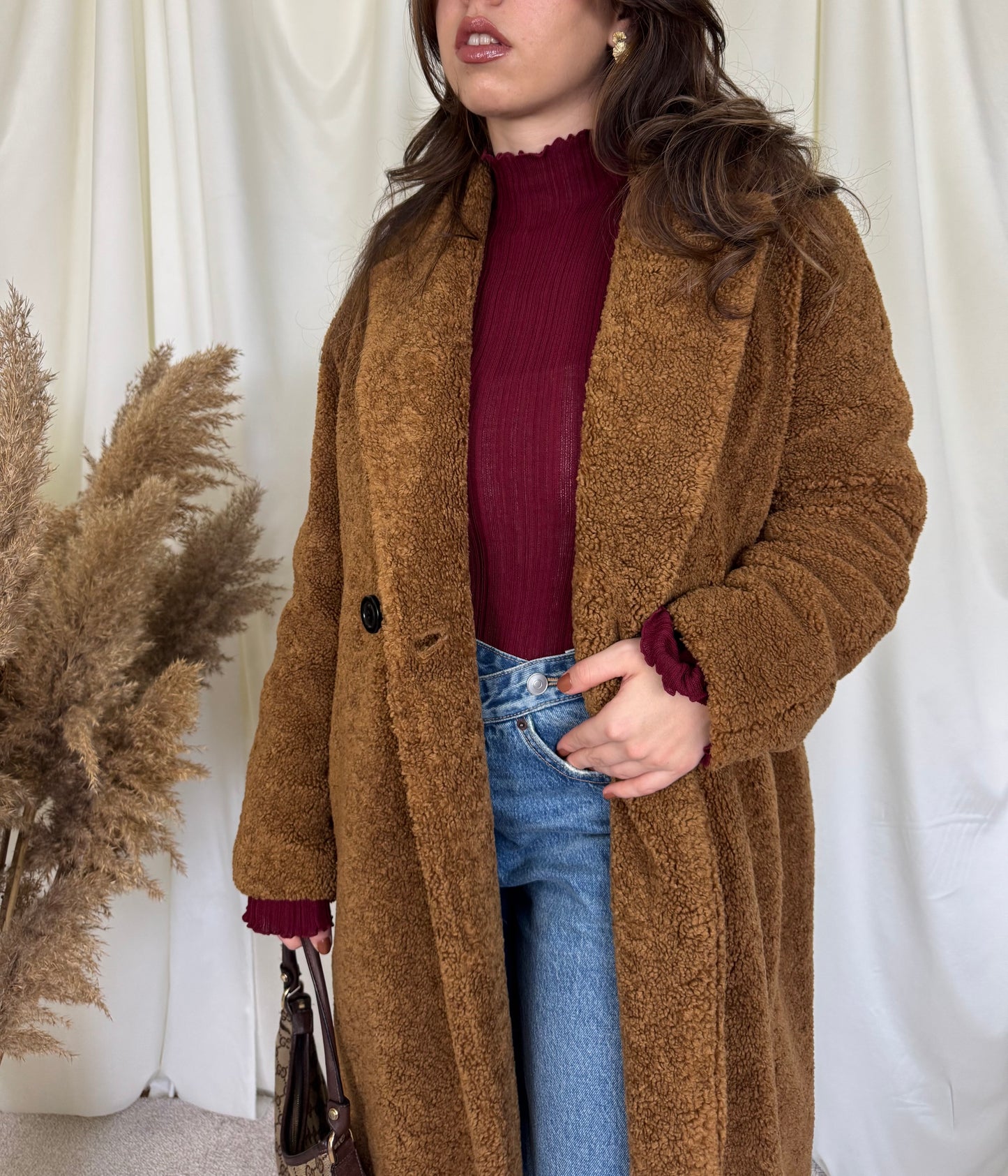 Teddy coat STEFANEL( mărimea M)